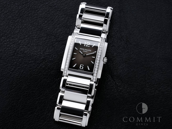 パテックフィリップ Twenty-4 Ref.4910/1200A-010 ステンレススチール グレー文字盤 美品 9kbzrpzn