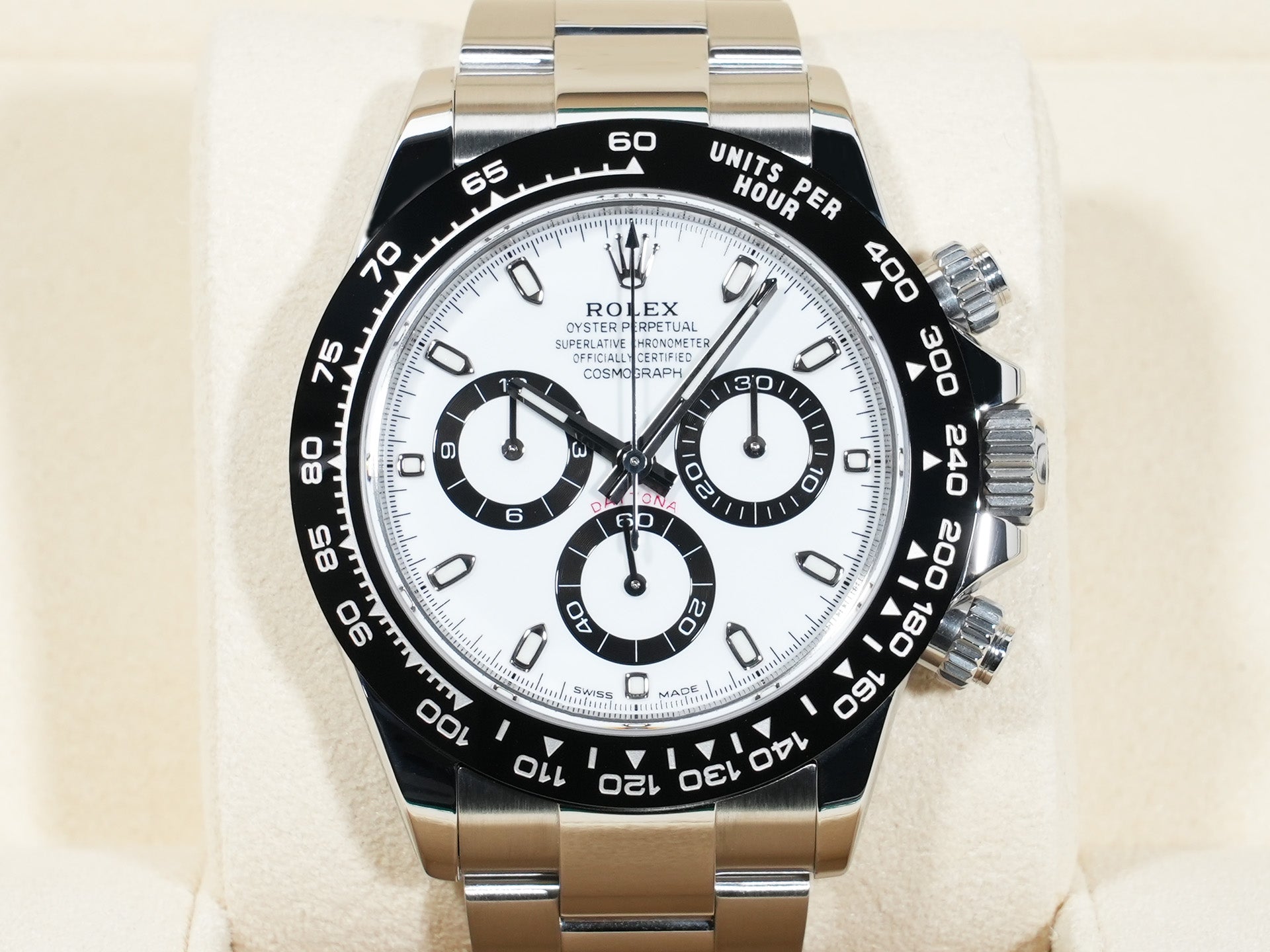 ロレックス デイトナ Ref.116500LN ステンレススチール ホワイト文字盤 美品 oo47bay9