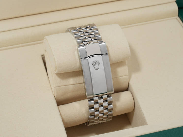 Rolex Datejust 41 Ref. 126334 Stainless Steel/White Gold Mint Green Dial Jubilee Bracelet Excellent Condition 3iwqeenh