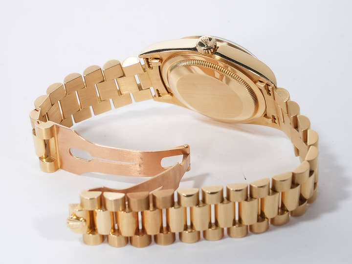 ロレックス デイデイト36 Ref.18208 イエローゴールド アイボリーコンピューター文字盤 中古 f5v4w5vh