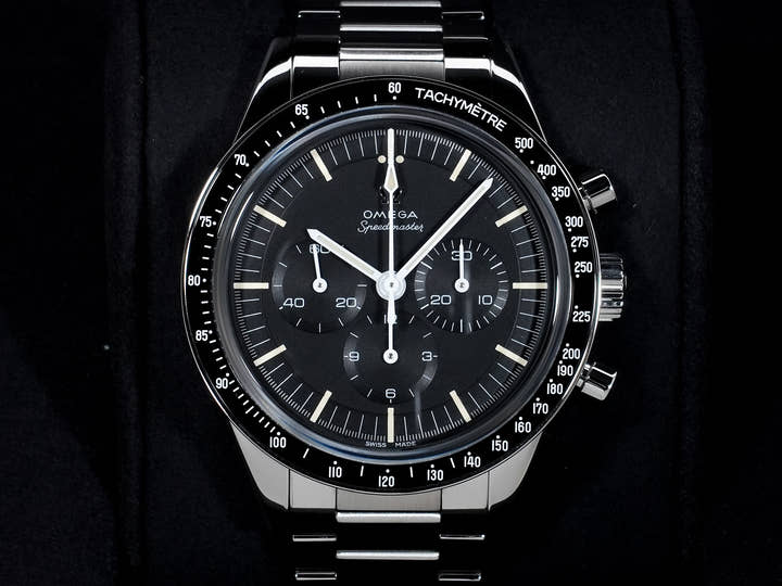 オメガ スピードマスター キャリバー321 クロノグラフ 39.7MM Ref.311.30.40.30.01.001 ステンレススチール ブラック文字盤 未使用 qwwbvryh
