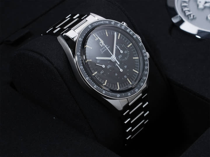 オメガ スピードマスター キャリバー321 クロノグラフ 39.7MM Ref.311.30.40.30.01.001 ステンレススチール ブラック文字盤 未使用 qwwbvryh