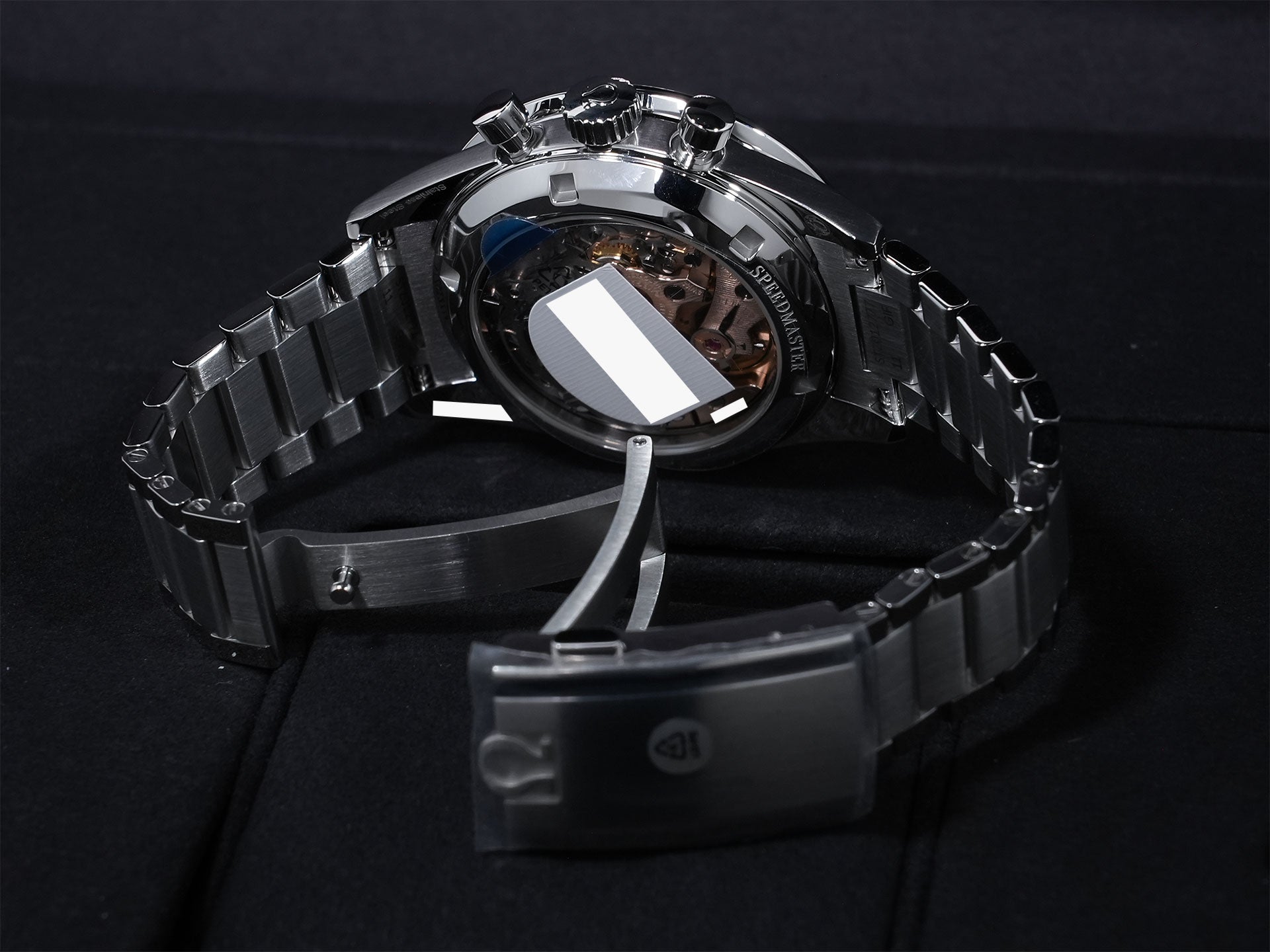 オメガ スピードマスター キャリバー321 クロノグラフ 39.7MM Ref.311.30.40.30.01.001 ステンレススチール ブラック文字盤 未使用 qwwbvryh