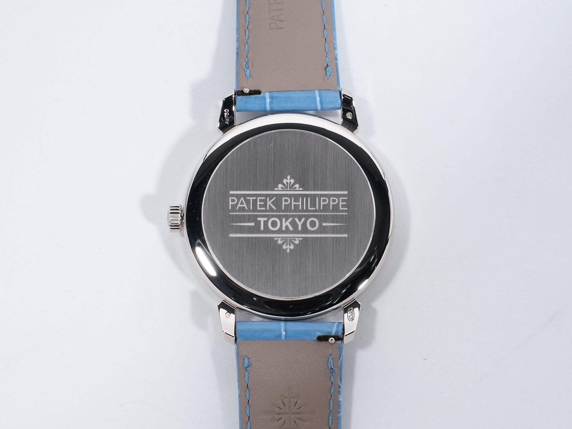 パテックフィリップ カラトラバ グランド エキシビジョン 東京2023 Ref.6127G-010/7127G-010 ホワイトゴールド ラックライトブルー(スカイブルー) ライラックトーン(パープル)文字盤 極美品 jyhjynqb
