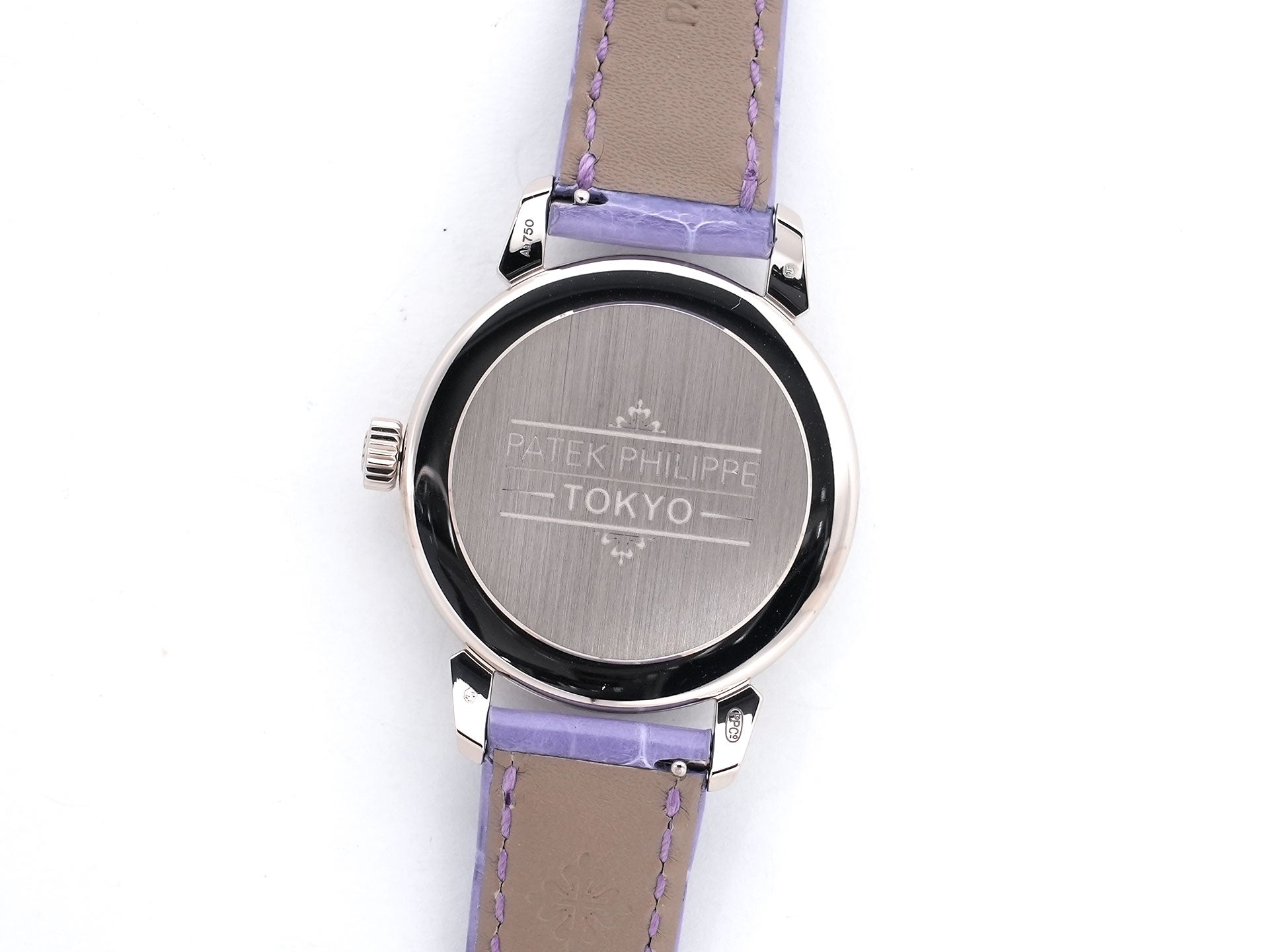 パテックフィリップ カラトラバ グランド エキシビジョン 東京2023 Ref.6127G-010/7127G-010 ホワイトゴールド ラックライトブルー(スカイブルー) ライラックトーン(パープル)文字盤 極美品 jyhjynqb