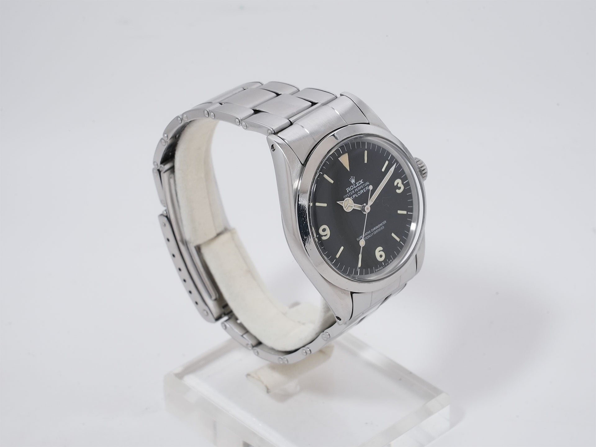 ロレックス エクスプローラーI Ref.1016 ステンレススチール ブラック文字盤 中古 cts5xtsb
