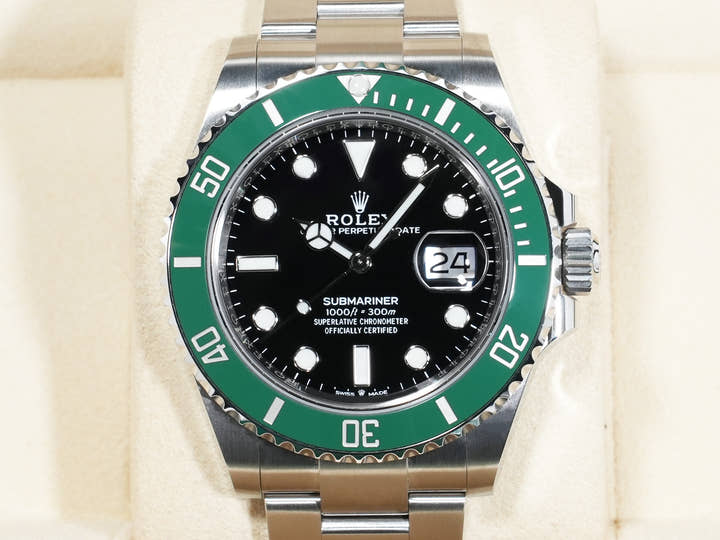 ロレックス サブマリーナー デイト Ref.126610LV ステンレススチール ブラック文字盤 美中古 kdh7ces8