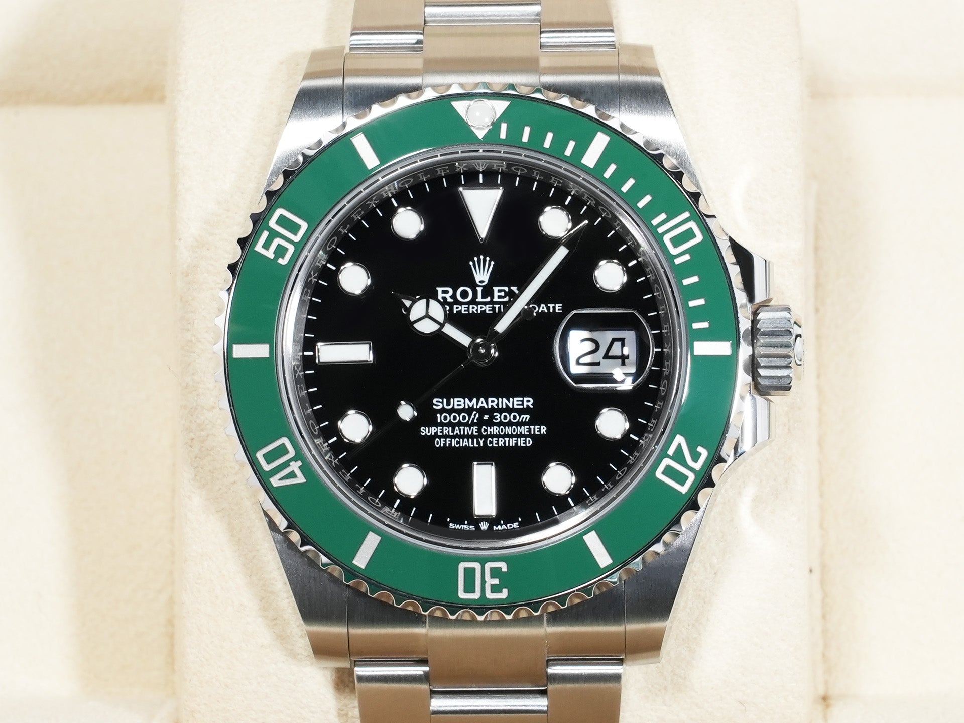 ロレックス サブマリーナー デイト Ref.126610LV ステンレススチール ブラック文字盤 美中古 kdh7ces8