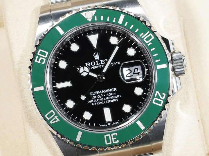 ロレックス サブマリーナー デイト Ref.126610LV ステンレススチール ブラック文字盤 美中古 kdh7ces8