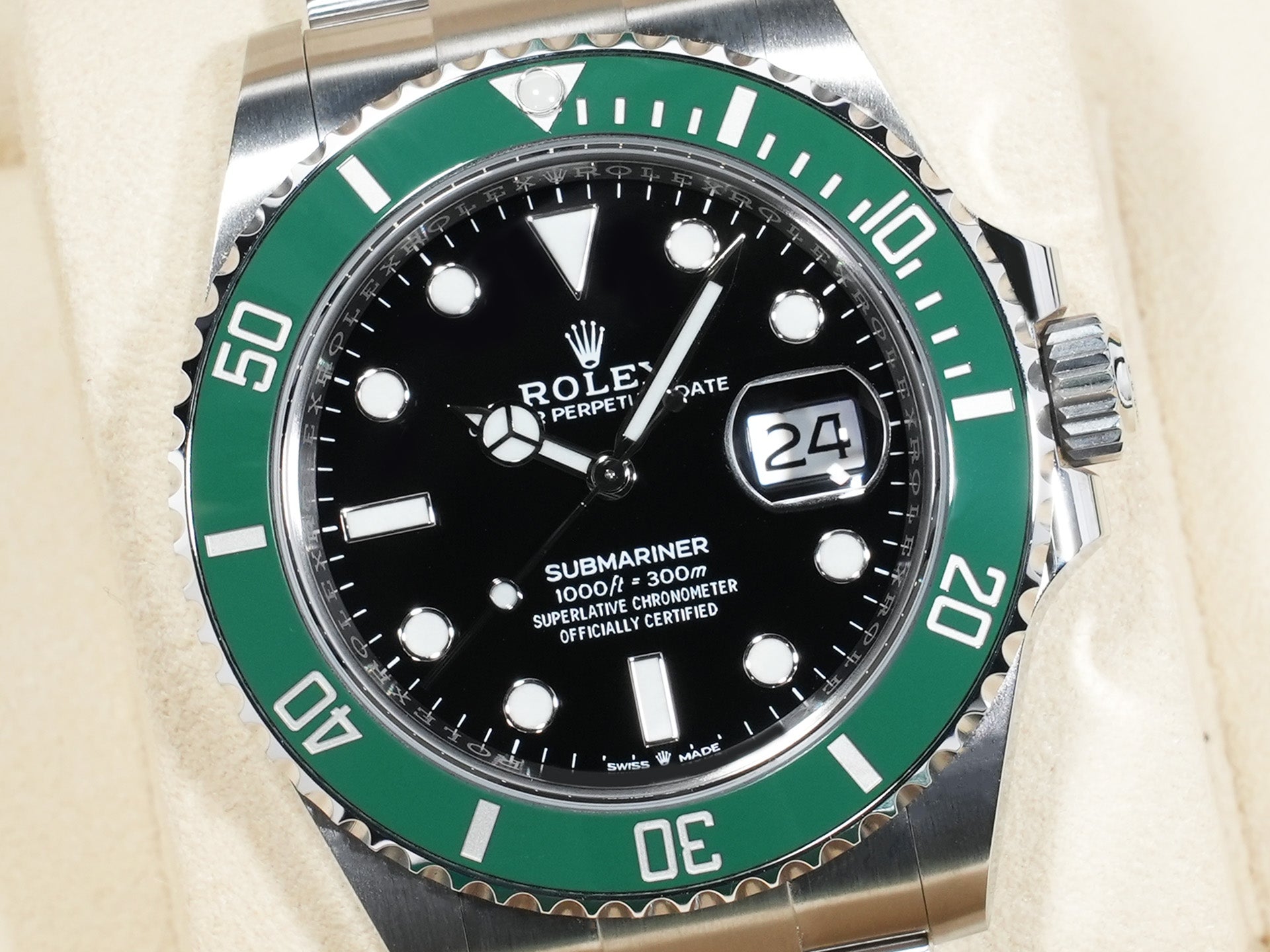 ロレックス サブマリーナー デイト Ref.126610LV ステンレススチール ブラック文字盤 美中古 kdh7ces8