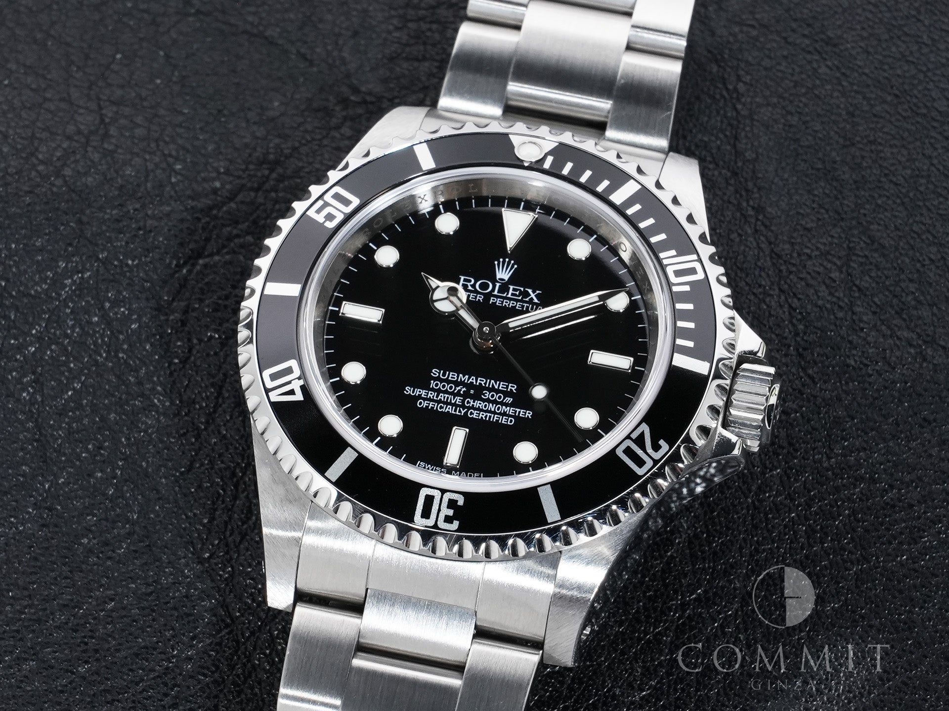 Rolex Submariner No-Date Ref. 14060M Stainless Steel Black Dial Excellent Used xcu2ywqy