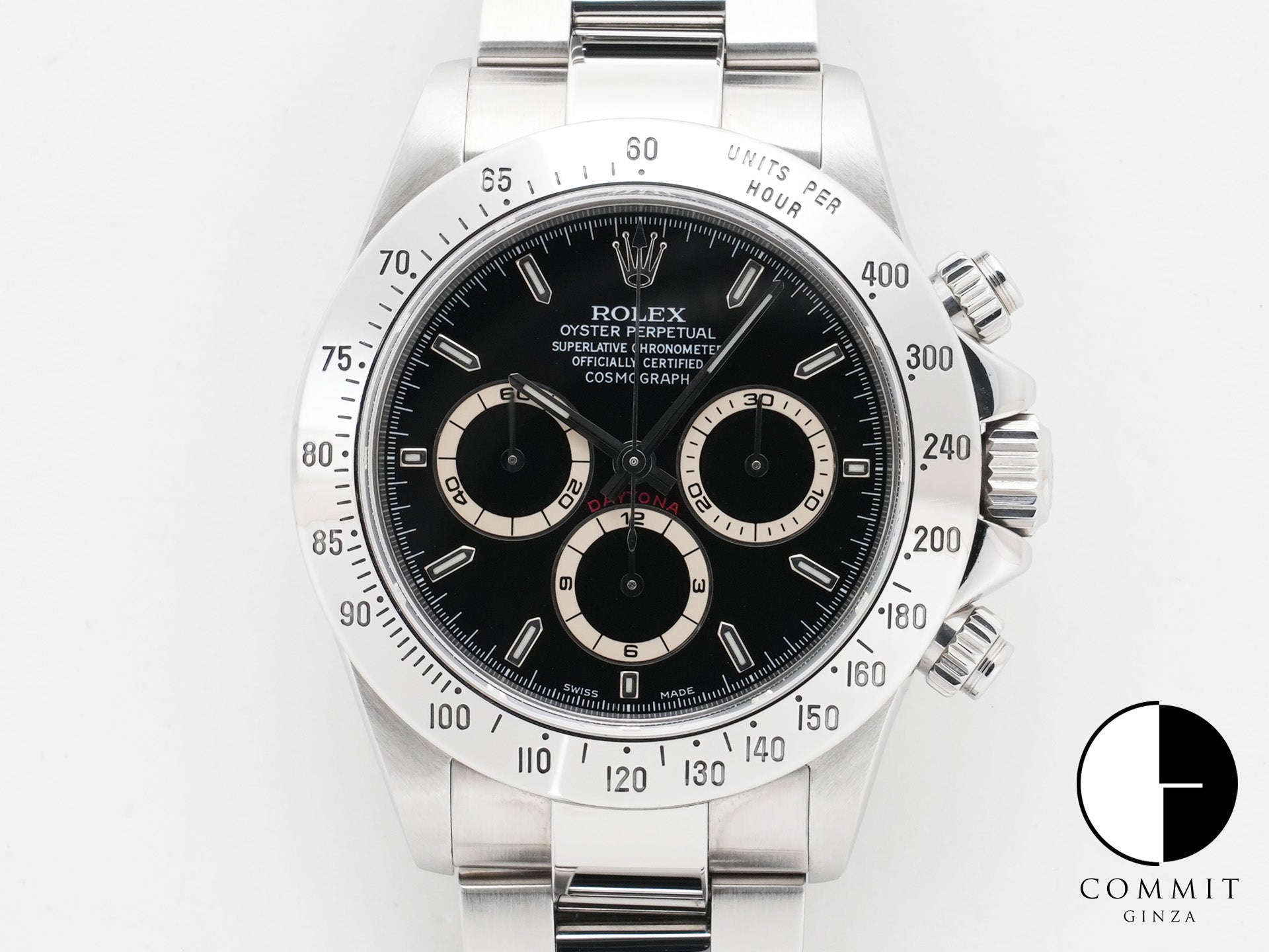 ロレックス デイトナ エルプリメロ Ref.16520 ステンレススチール ブラック文字盤 美中古 3ggfrm7d