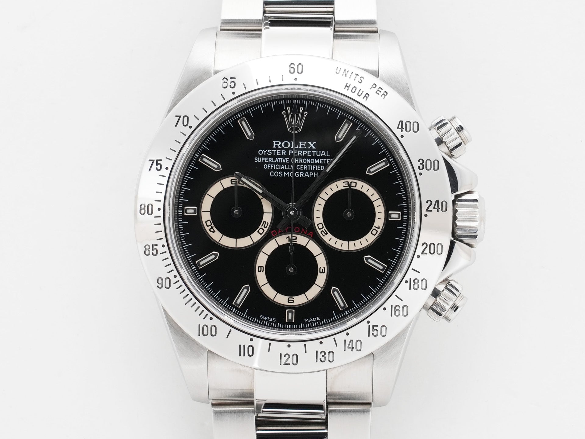 ロレックス デイトナ エルプリメロ Ref.16520 ステンレススチール ブラック文字盤 美中古 3ggfrm7d