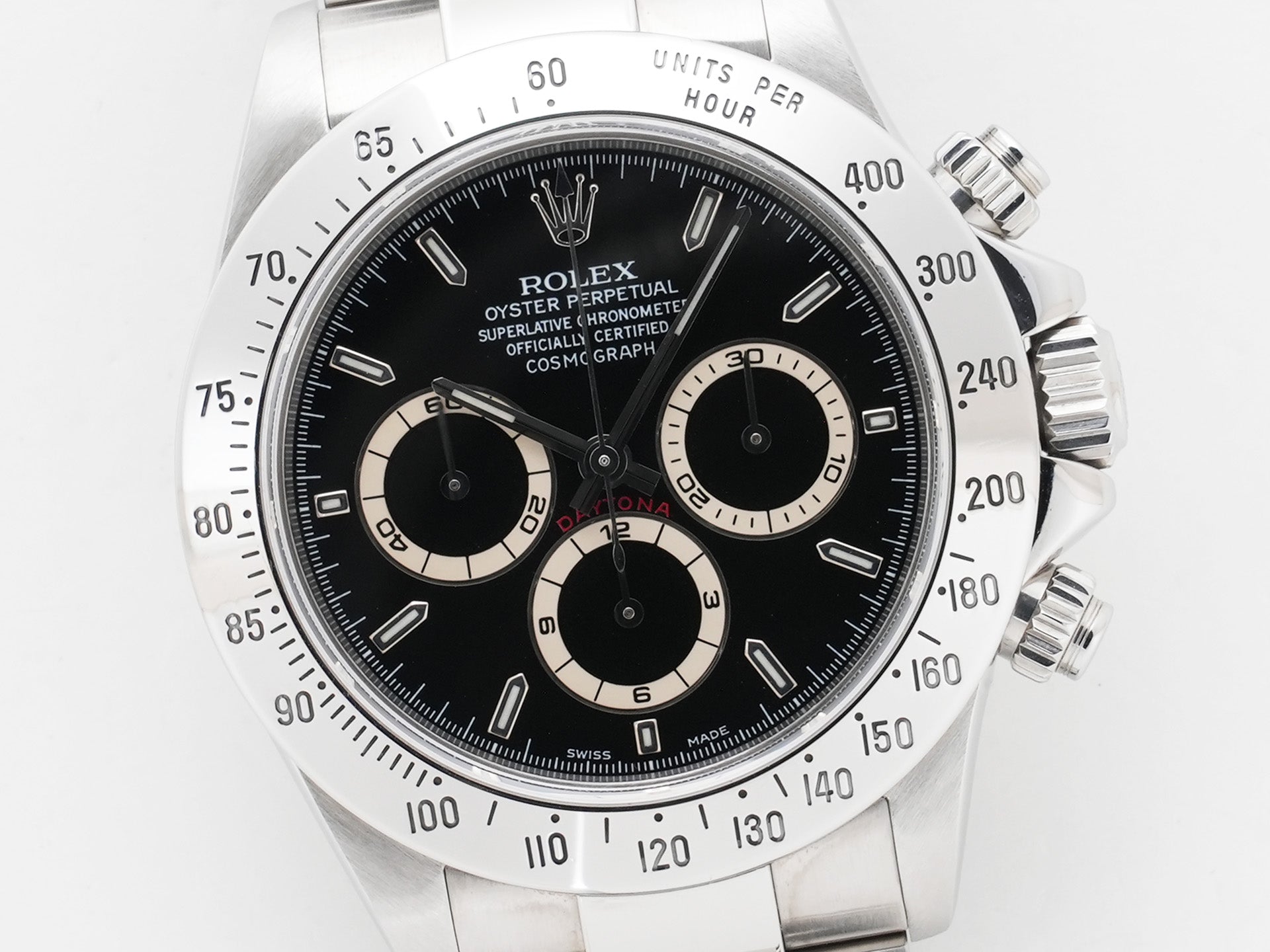 ロレックス デイトナ エルプリメロ Ref.16520 ステンレススチール ブラック文字盤 美中古 3ggfrm7d