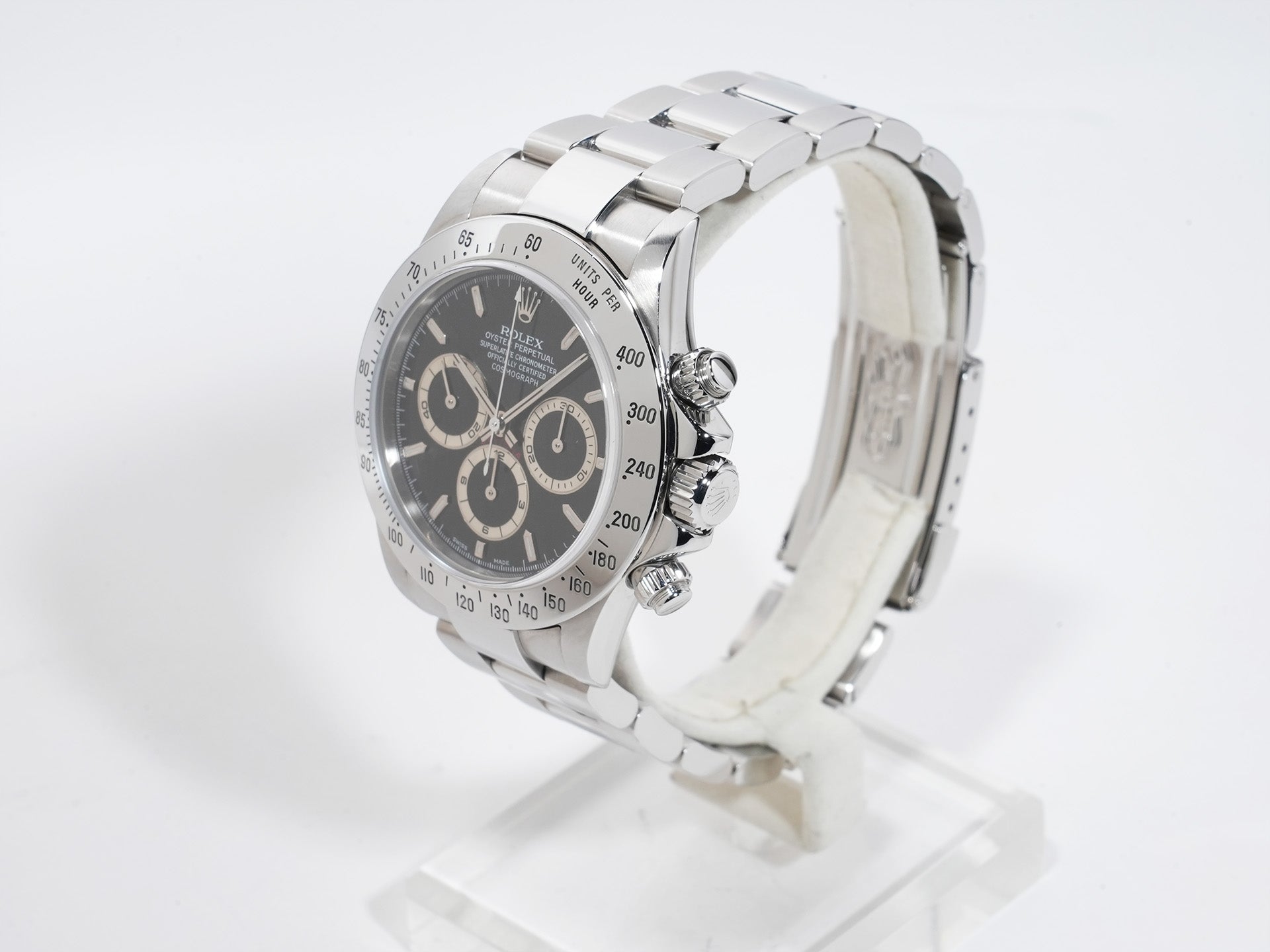 ロレックス デイトナ エルプリメロ Ref.16520 ステンレススチール ブラック文字盤 美中古 3ggfrm7d