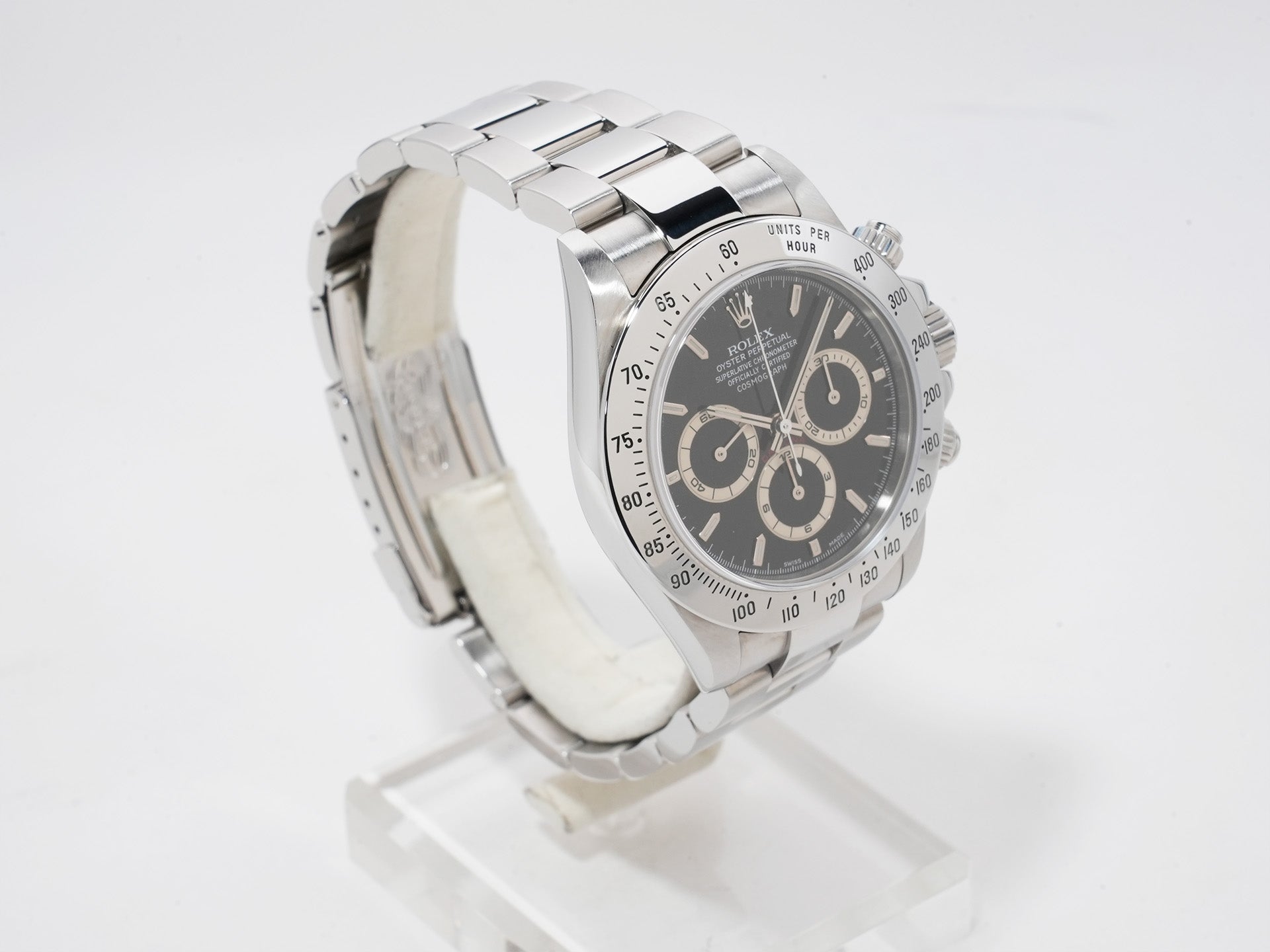 ロレックス デイトナ エルプリメロ Ref.16520 ステンレススチール ブラック文字盤 美中古 3ggfrm7d