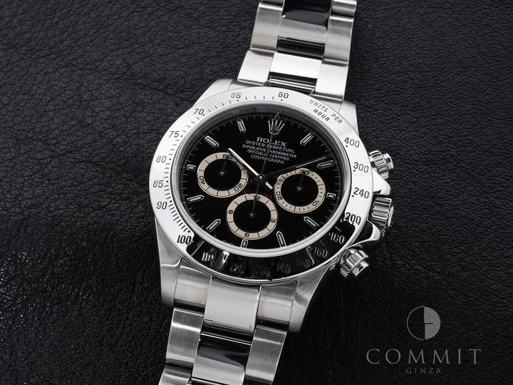 ロレックス デイトナ エルプリメロ Ref.16520 ステンレススチール ブラック文字盤 美中古 3ggfrm7d