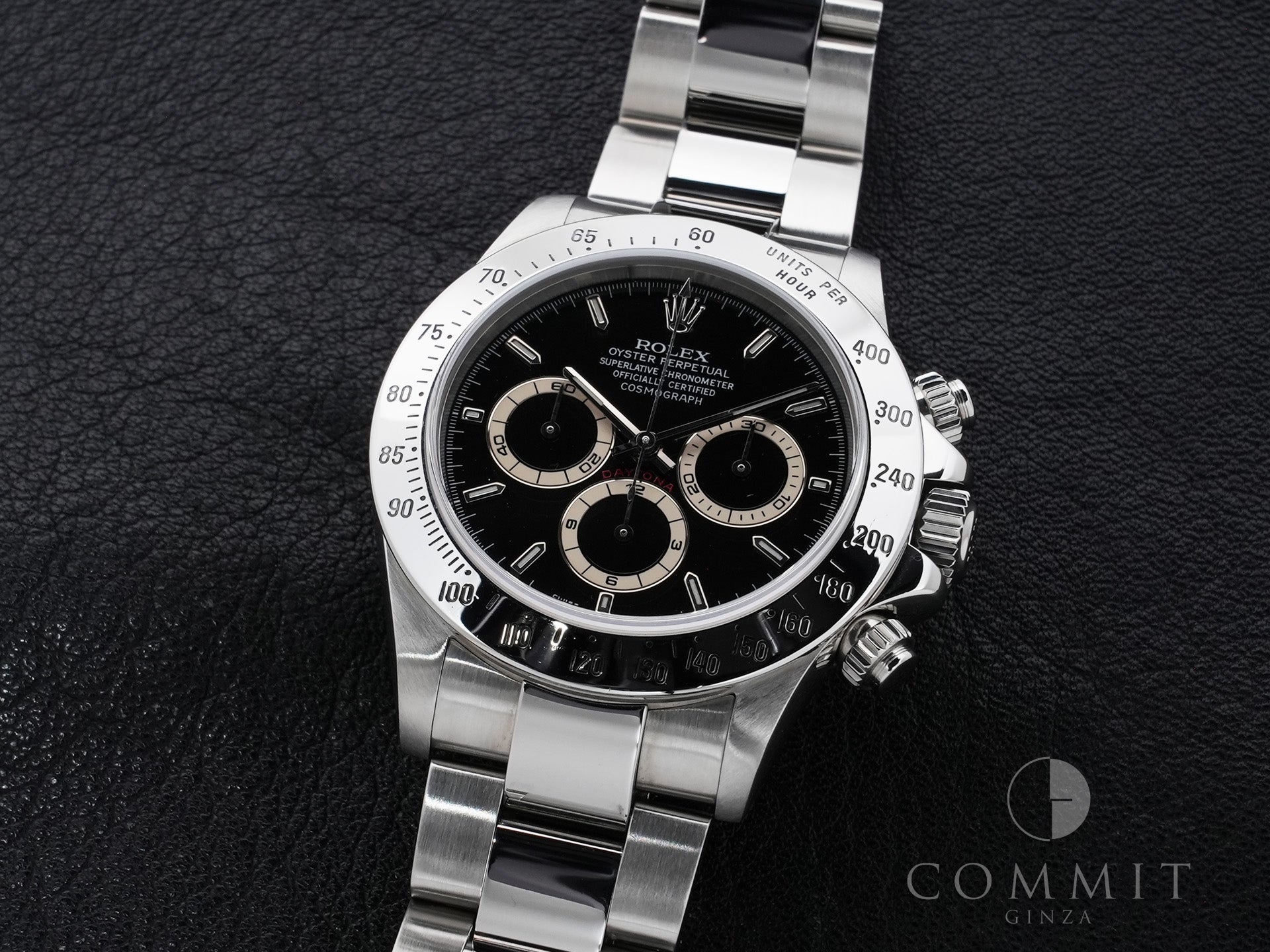 ロレックス デイトナ エルプリメロ Ref.16520 ステンレススチール ブラック文字盤 美中古 3ggfrm7d
