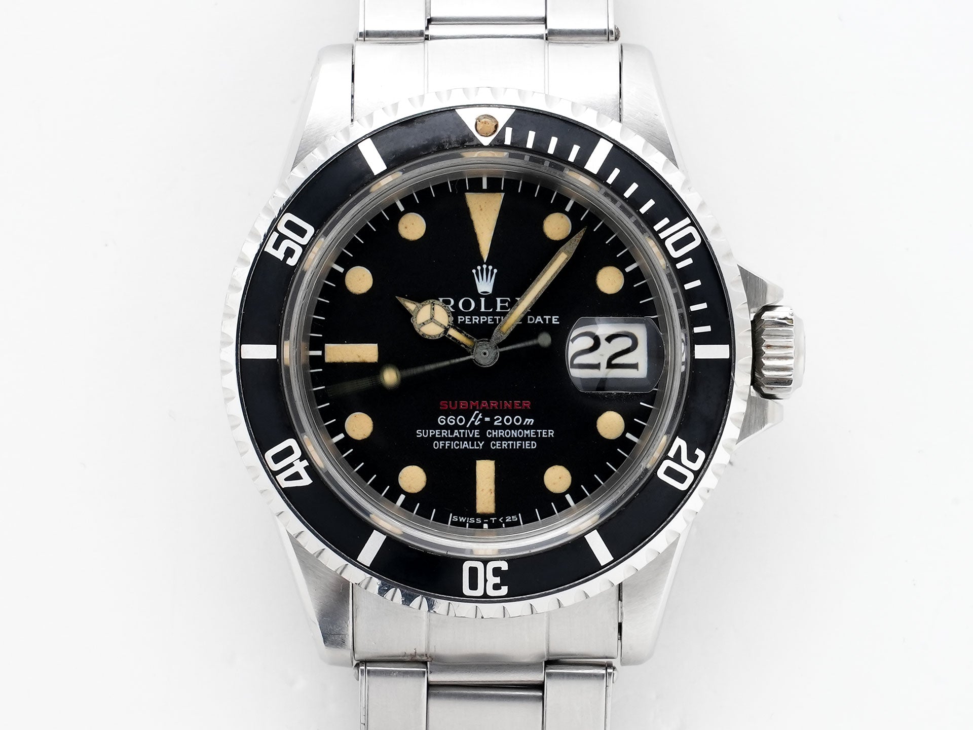 ロレックス サブマリーナー デイト Ref.1680 ステンレススチール ブラック文字盤 中古 hzquuuxm