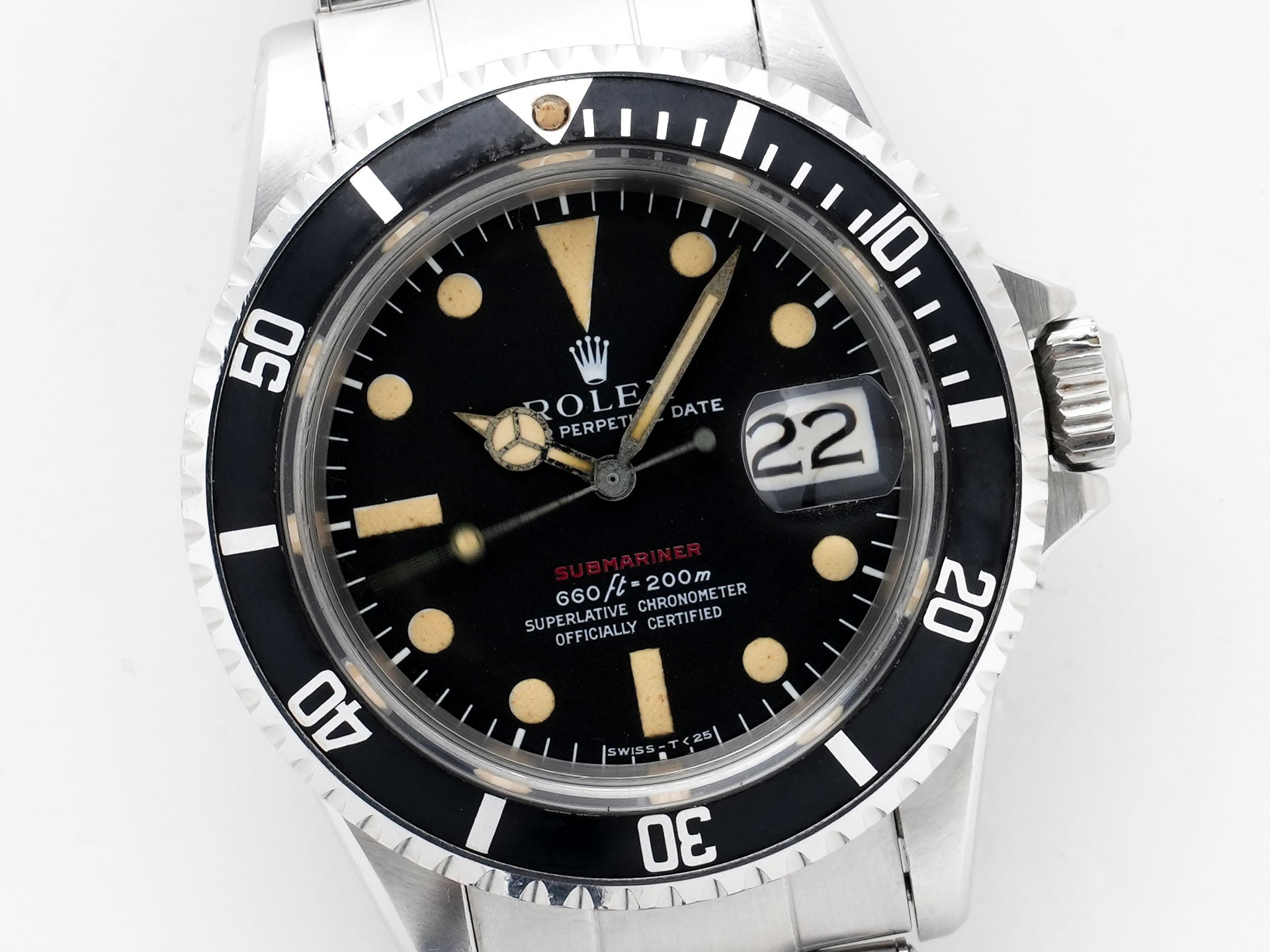 ロレックス サブマリーナー デイト Ref.1680 ステンレススチール ブラック文字盤 中古 hzquuuxm