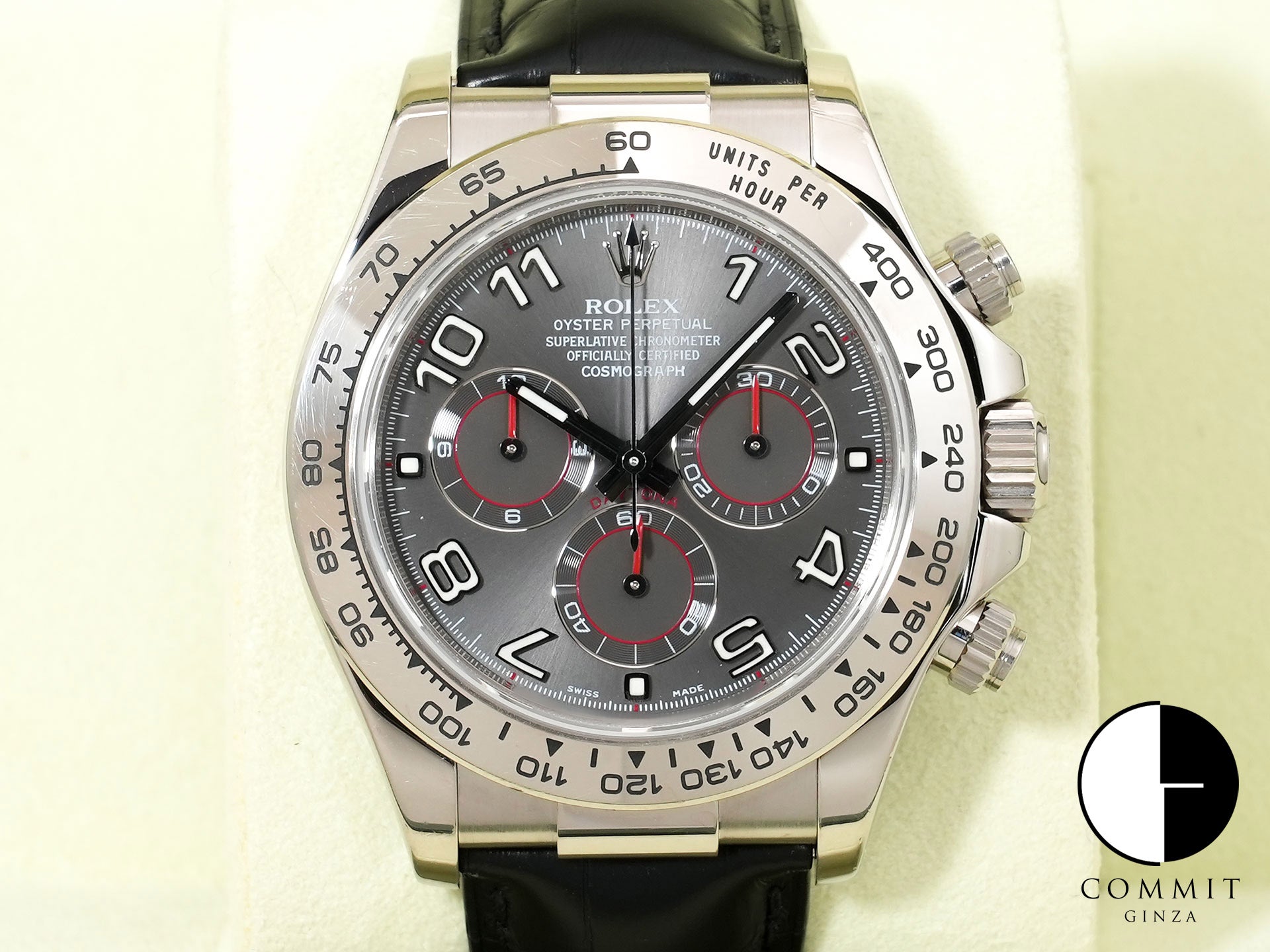 ロレックス デイトナ Ref.116519 ホワイトゴールド スレート文字盤 中古 99skutwa