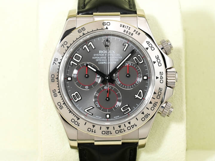 ロレックス デイトナ Ref.116519 ホワイトゴールド スレート文字盤 中古 99skutwa