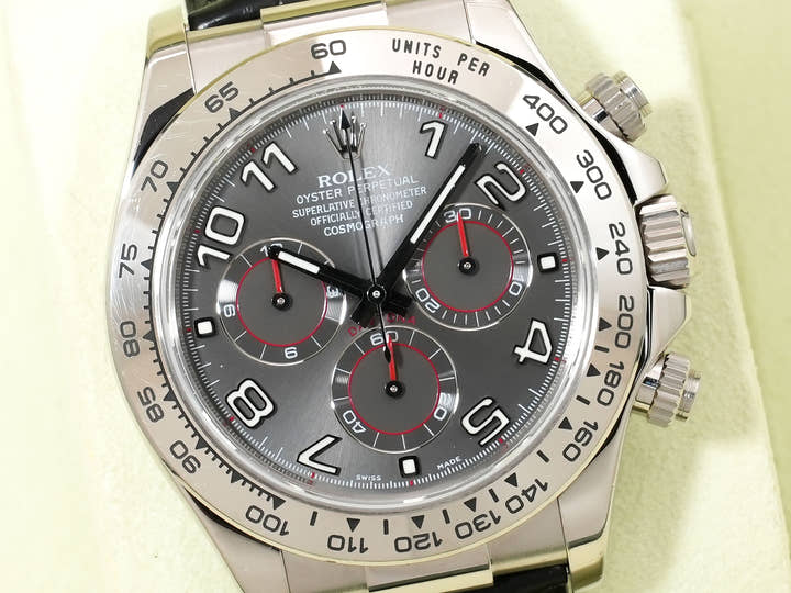 ロレックス デイトナ Ref.116519 ホワイトゴールド スレート文字盤 中古 99skutwa