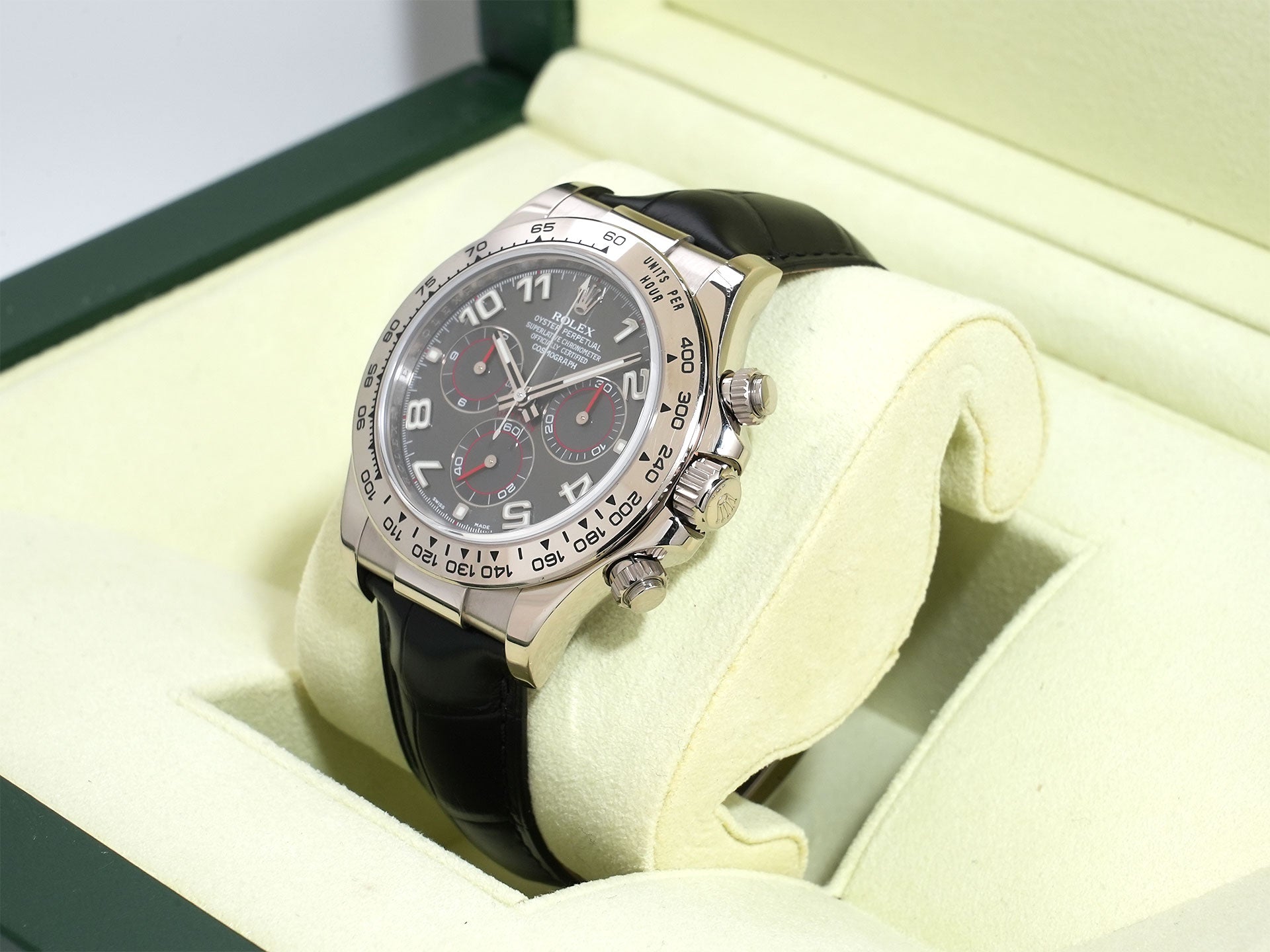 ロレックス デイトナ Ref.116519 ホワイトゴールド スレート文字盤 中古 99skutwa