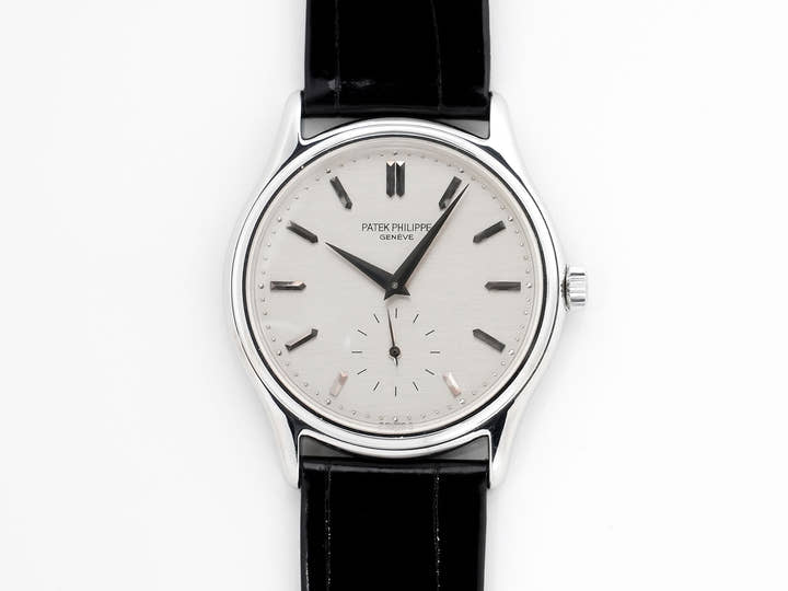 パテックフィリップ カラトラバ Ref.3923A ステンレススチール シルバー文字盤 中古 frum9o7p