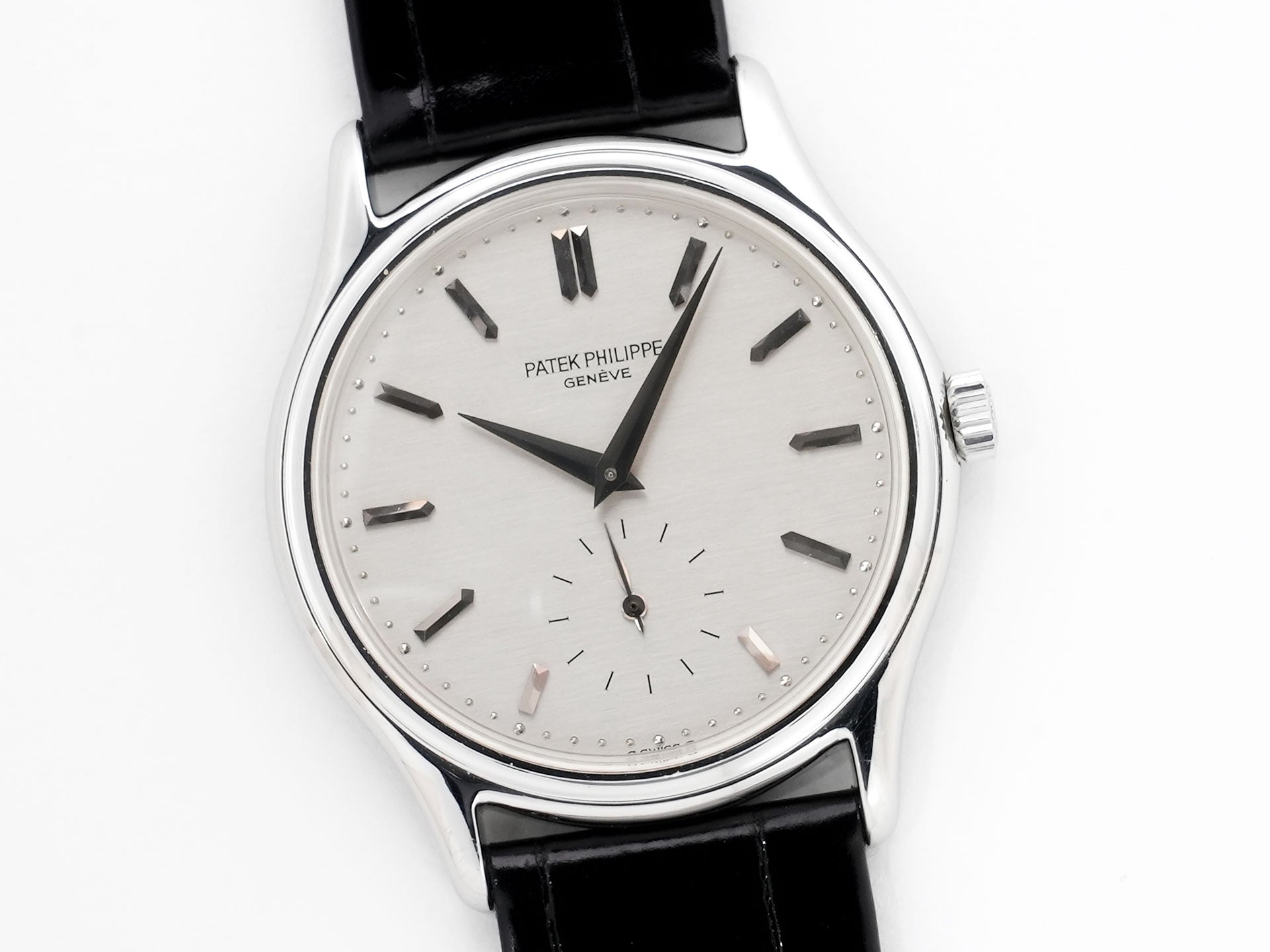 パテックフィリップ カラトラバ Ref.3923A ステンレススチール シルバー文字盤 中古 frum9o7p