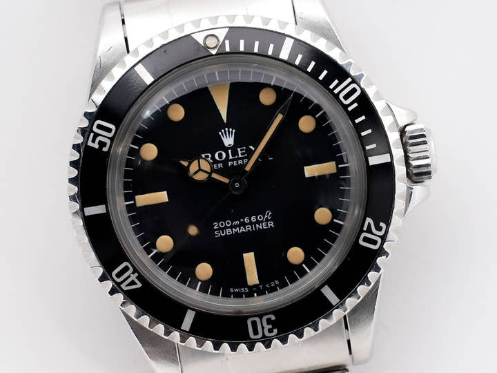 ロレックス サブマリーナー Ref.5513 ステンレススチール ブラック文字盤 中古 35iserd2