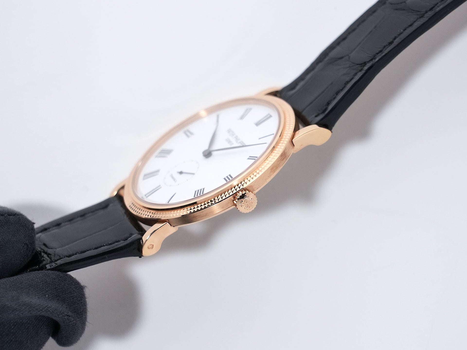 Patek Philippe Calatrava TIFFANY & CO. Ref. 5119R-001 Rose Gold White Dial Used h6b4b4ig