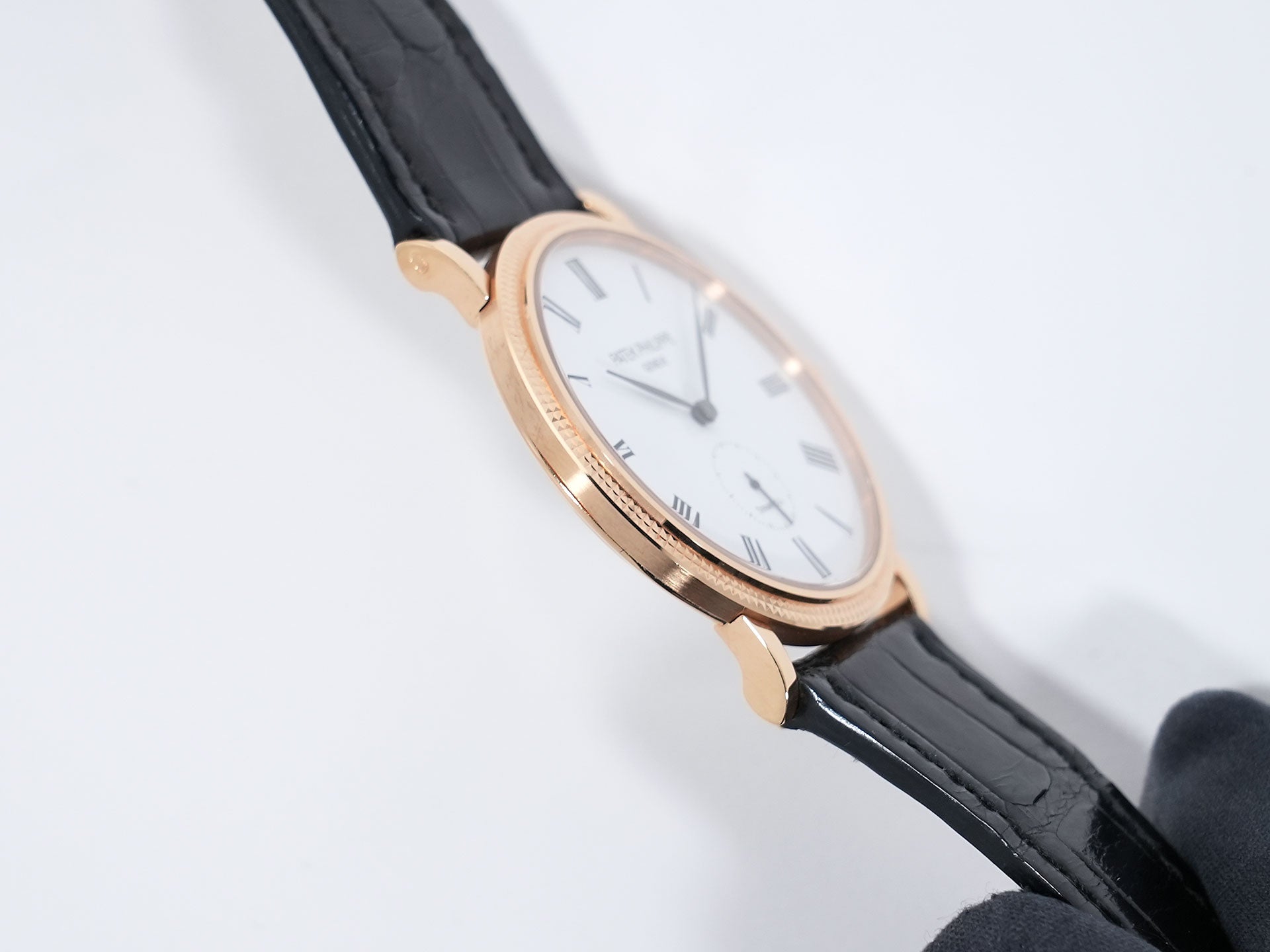 Patek Philippe Calatrava TIFFANY & CO. Ref. 5119R-001 Rose Gold White Dial Used h6b4b4ig