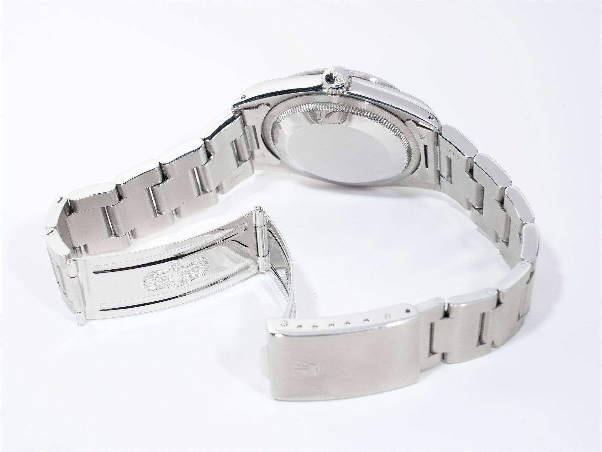 ロレックス エクスプローラーI Ref.14270 ステンレススチール ブラック文字盤 オイスターブレスレット 中古 qenkb8wf