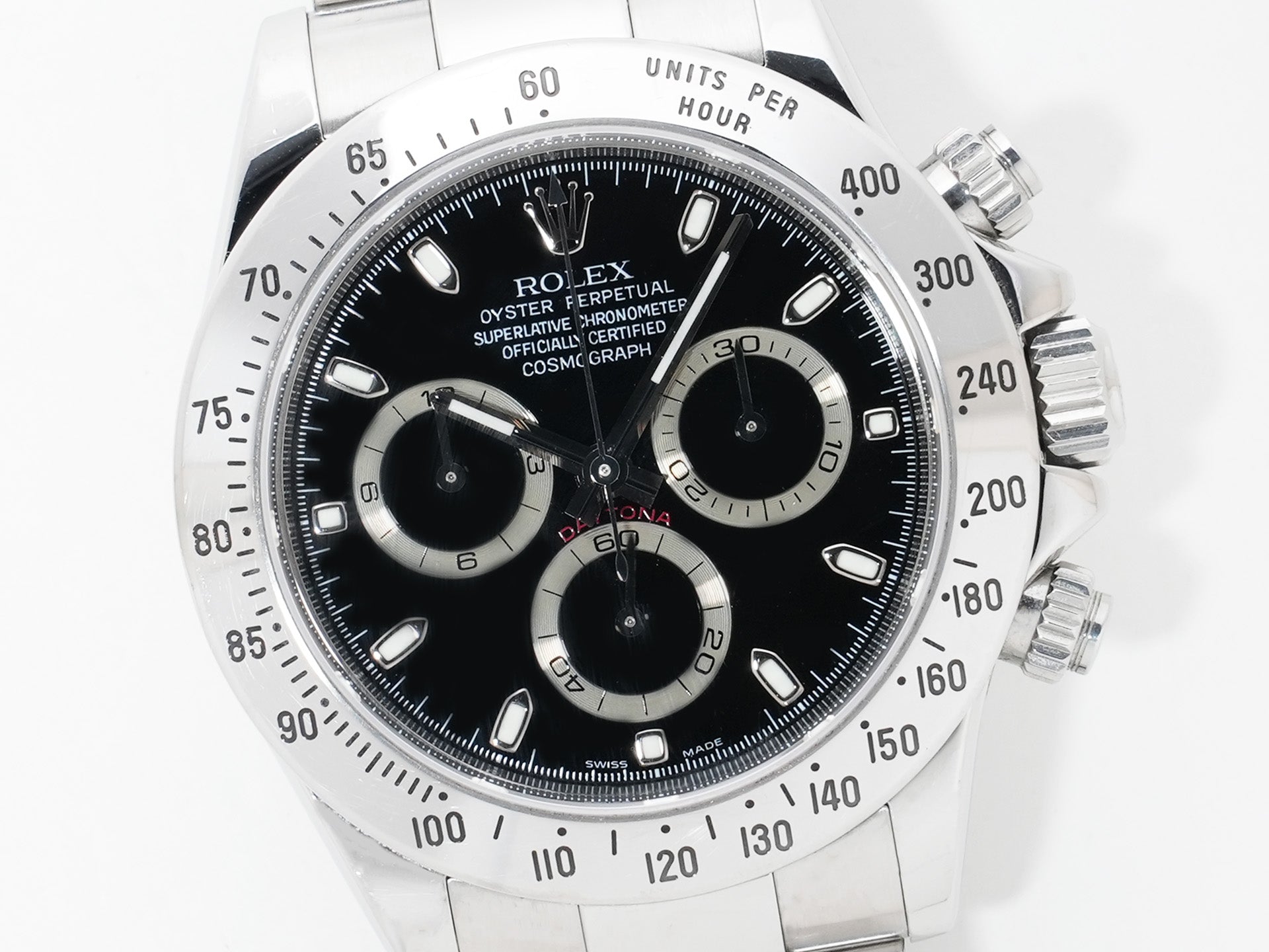 ロレックス デイトナ Ref.116520 ステンレススチール ブラック文字盤 中古 o9ypa2tg