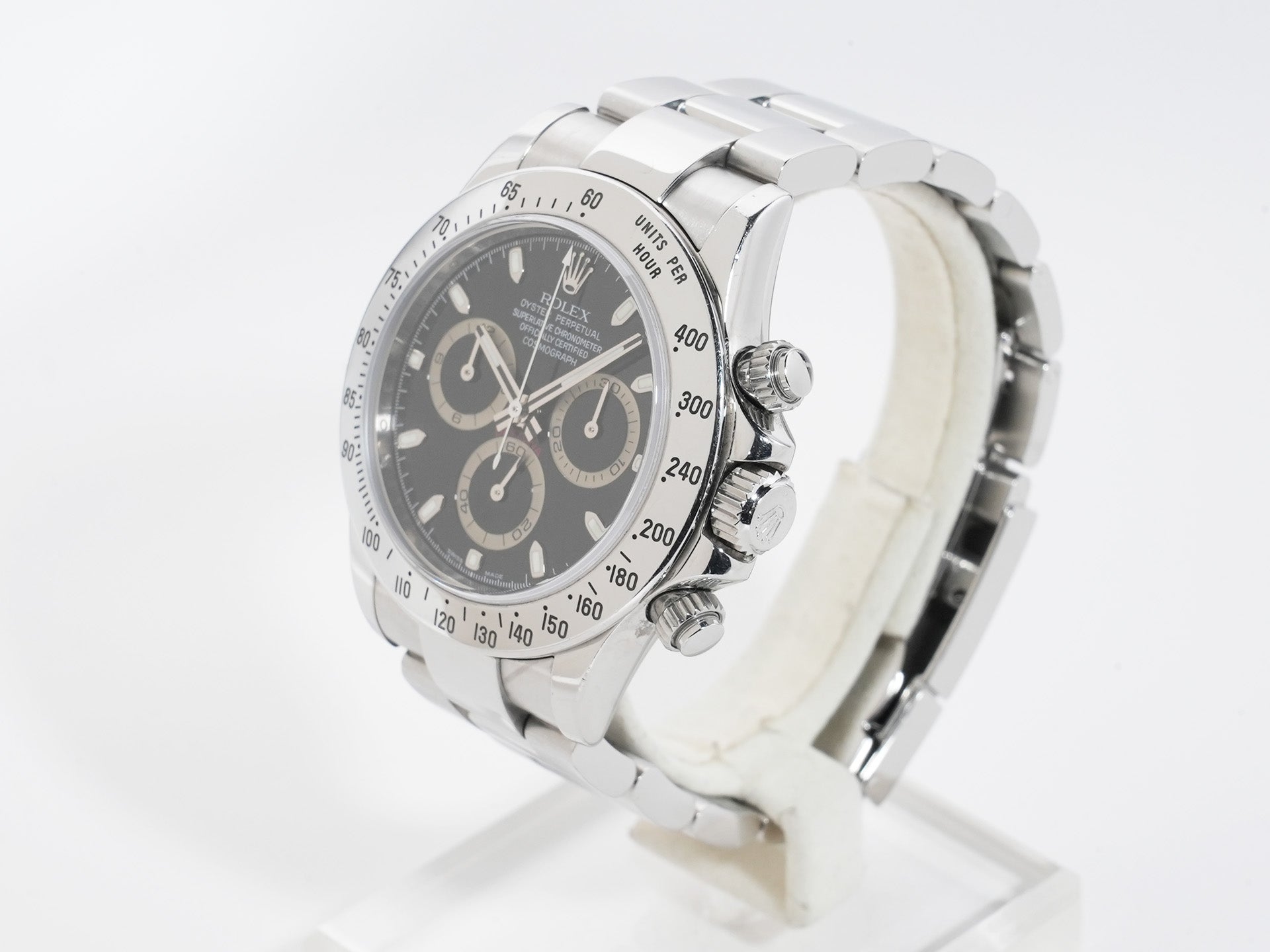 ロレックス デイトナ Ref.116520 ステンレススチール ブラック文字盤 中古 o9ypa2tg