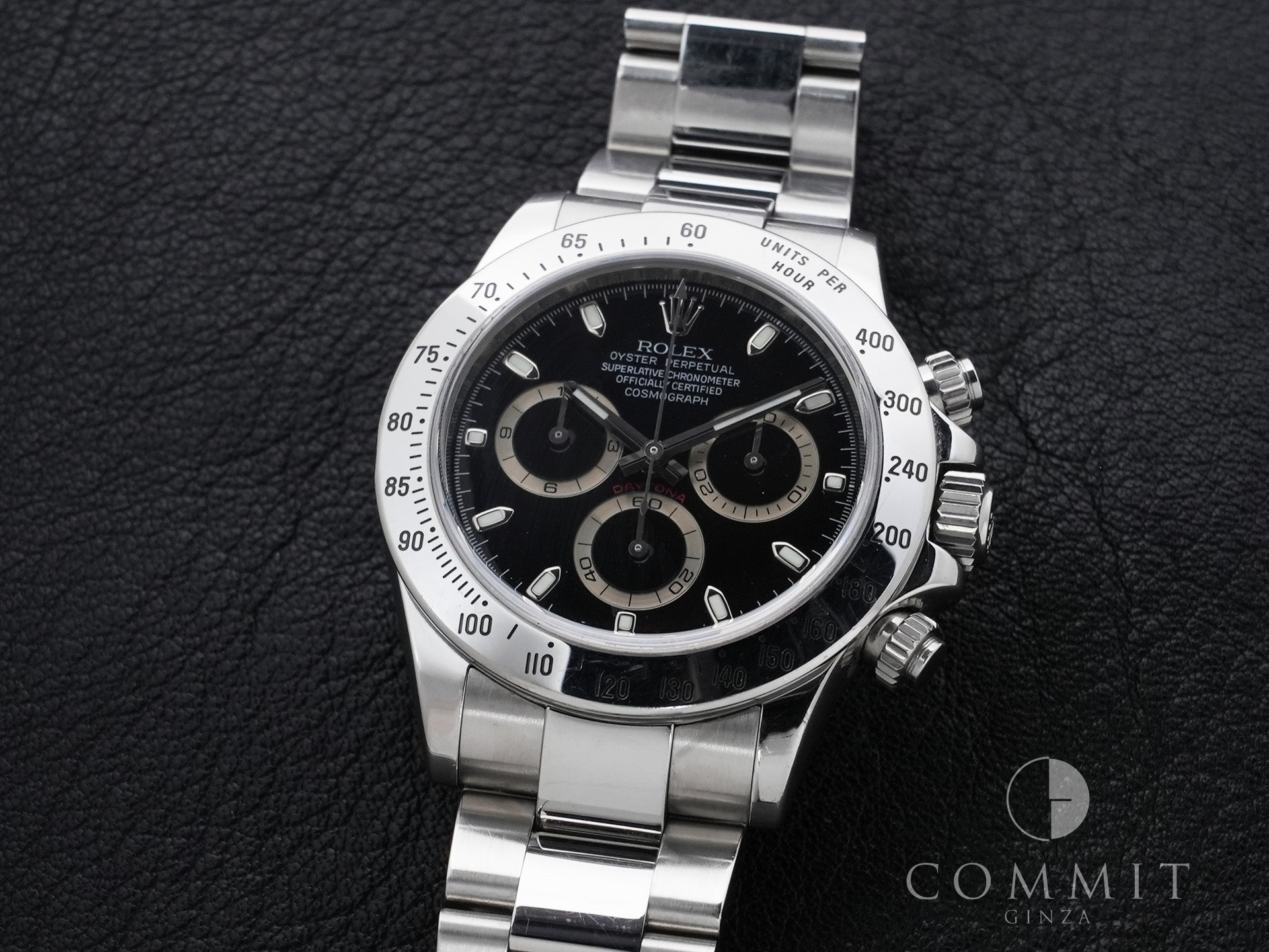 ロレックス デイトナ Ref.116520 ステンレススチール ブラック文字盤 中古 o9ypa2tg