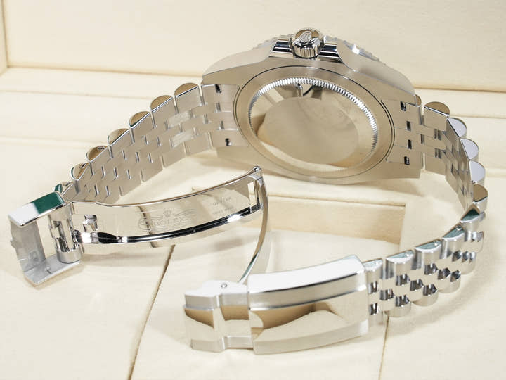 Rolex GMT-Master II Ref.126710GRNR Stainless Steel Black Dial Jubilee Bracelet Unused 6bf4bcs8