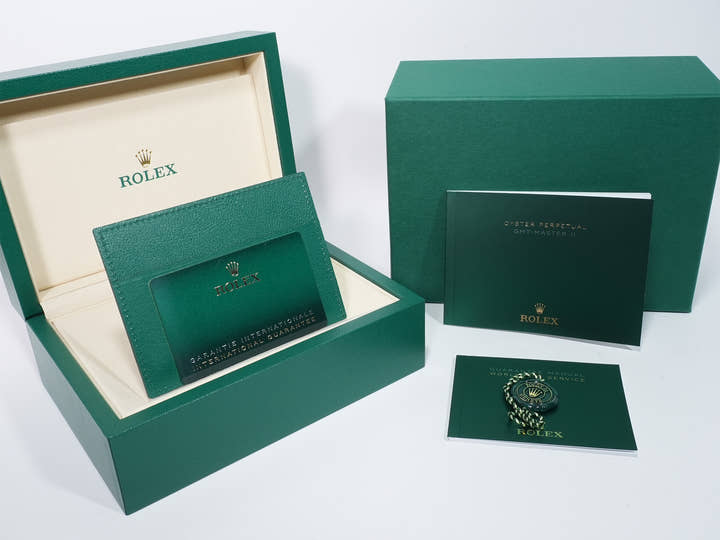 Rolex GMT-Master II Ref.126710GRNR Stainless Steel Black Dial Jubilee Bracelet Unused 6bf4bcs8