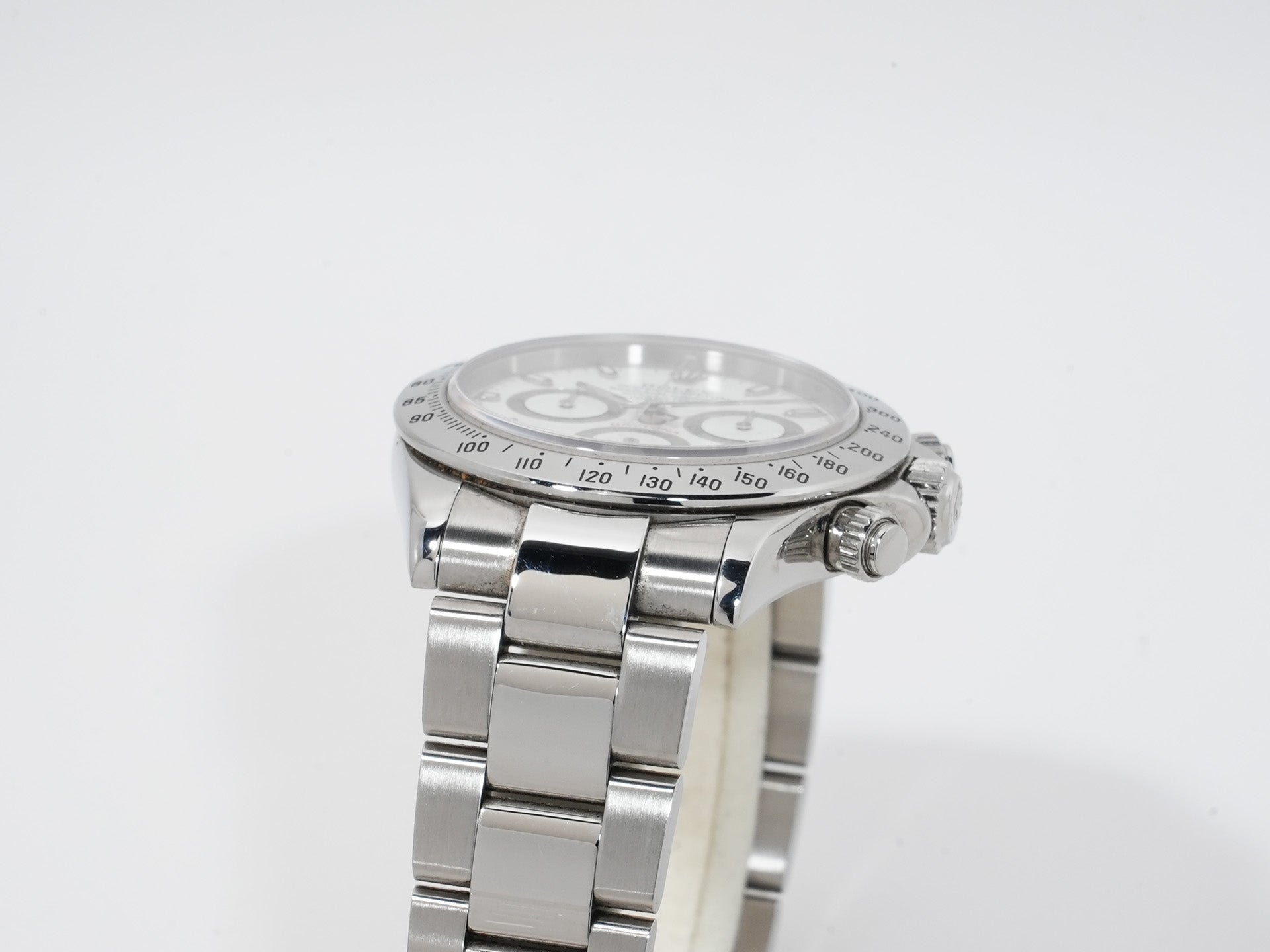 ロレックス デイトナ Ref.116520 ステンレススチール ホワイト文字盤 中古 9qp8xxj2