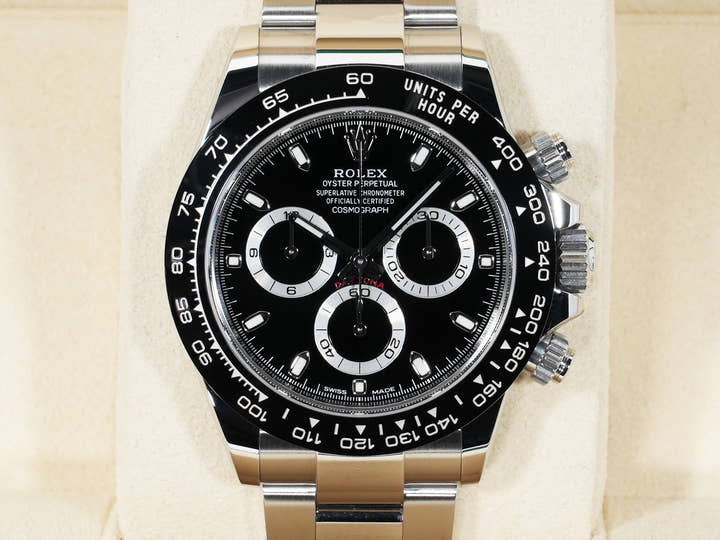 ロレックス デイトナ Ref.116500LN ステンレススチール ブラック文字盤 中古 mdbjmxuc