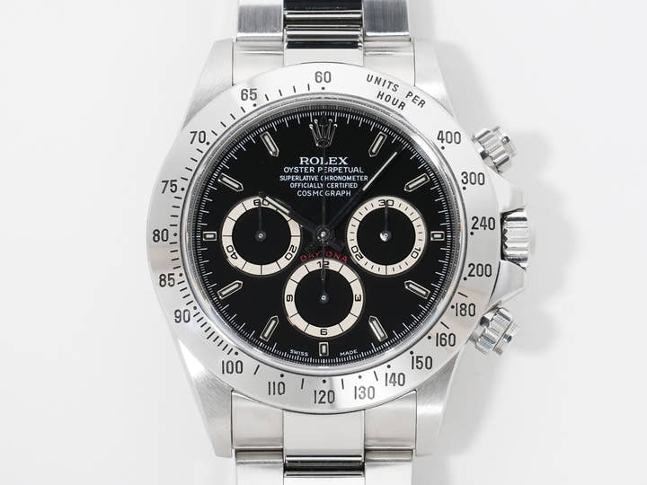 ロレックス デイトナ エルプリメロ Ref.16520 ステンレススチール ブラック文字盤 中古 kfxhki64
