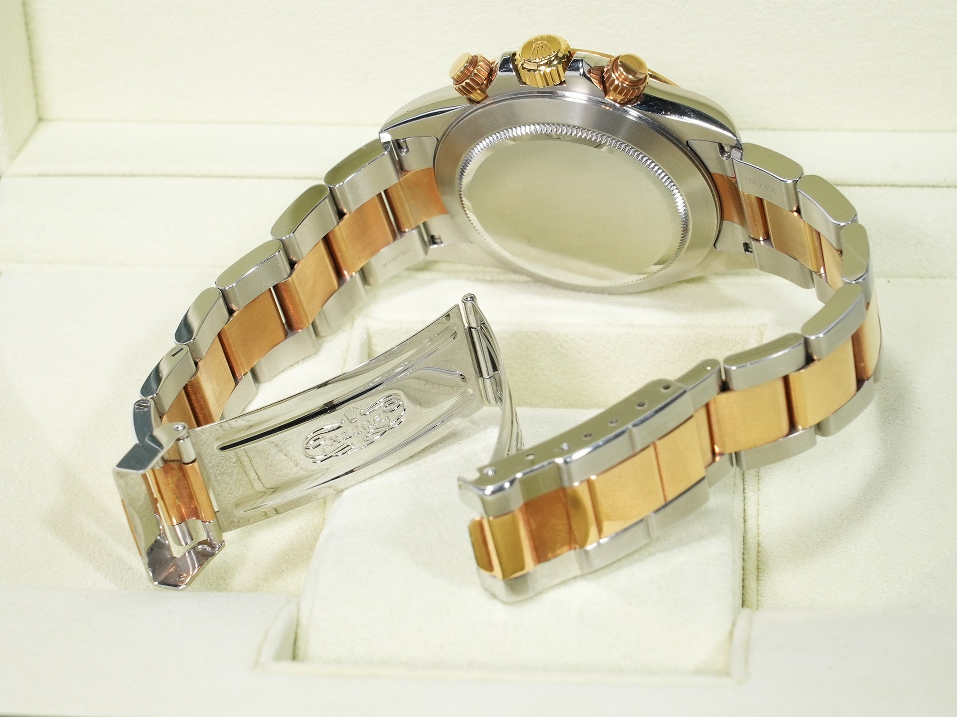 ロレックス デイトナ エルプリメロ Ref.16523 ステンレススチール/イエローゴールド ブラック文字盤 中古 8awzffmk