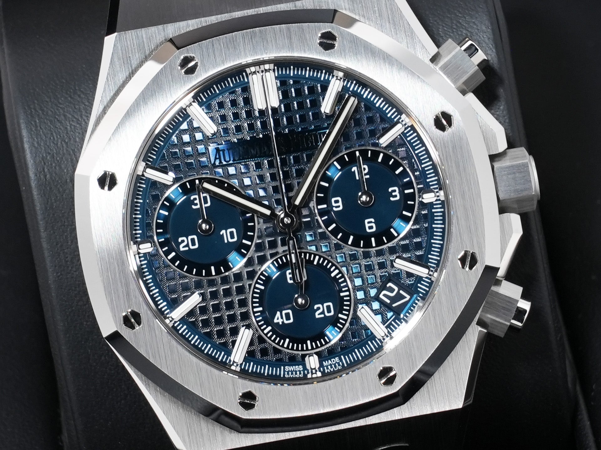 オーデマピゲ ロイヤルオーク クロノグラフ 50周年記念 Ref.26240ST.OO.1320ST.01 ステンレススチール ブルー文字盤 未使用 ypjbcjne
