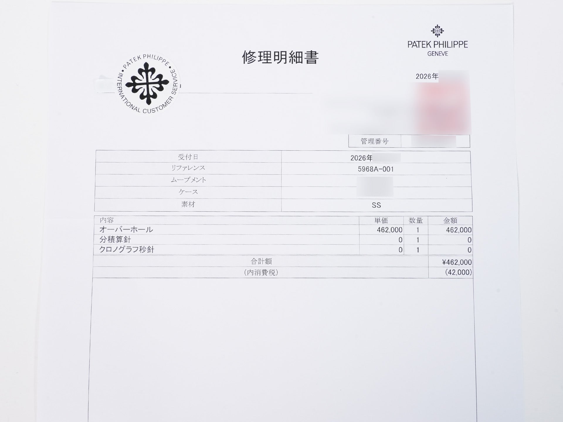 パテックフィリップ アクアノート クロノグラフ Ref.5968A-001 ステンレススチール ブラック文字盤 美品 r2ooi4qt