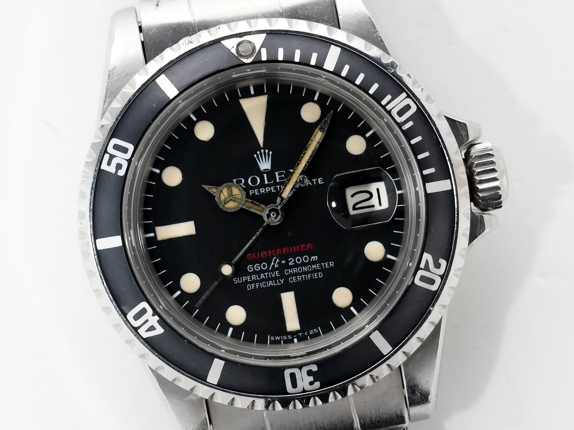 ロレックス サブマリーナー デイト Ref.1680 ステンレススチール ブラック文字盤 中古 wnbj9u8o