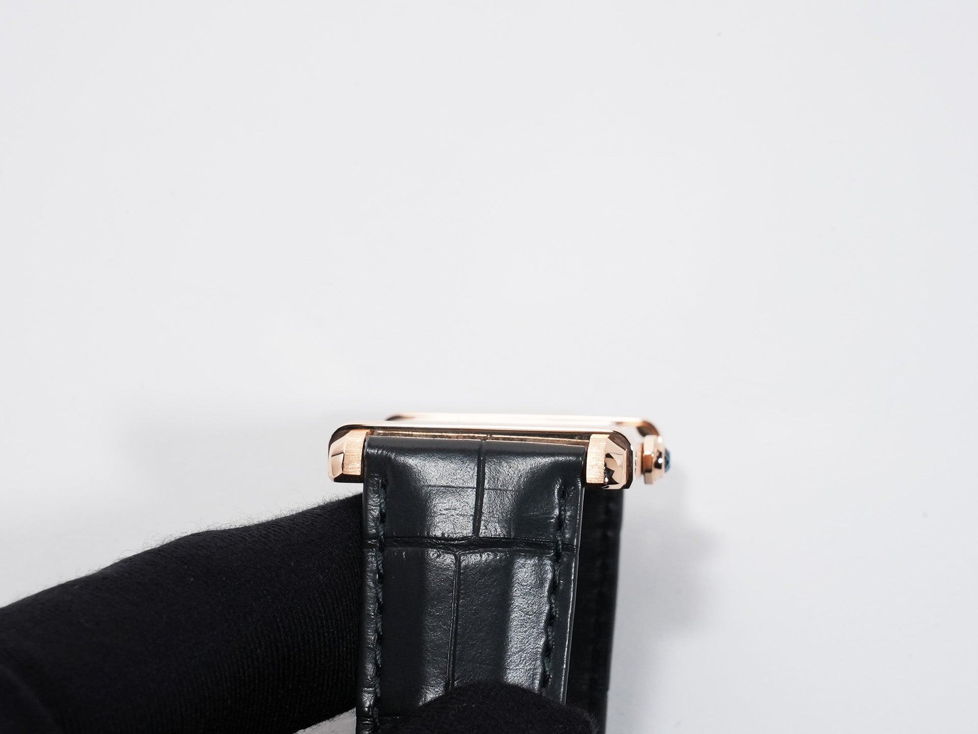 Cartier Tank Chinoise LM Ref. WGTA0075 Pink Gold Gray Sunray Dial Excellent Condition 844u46gh