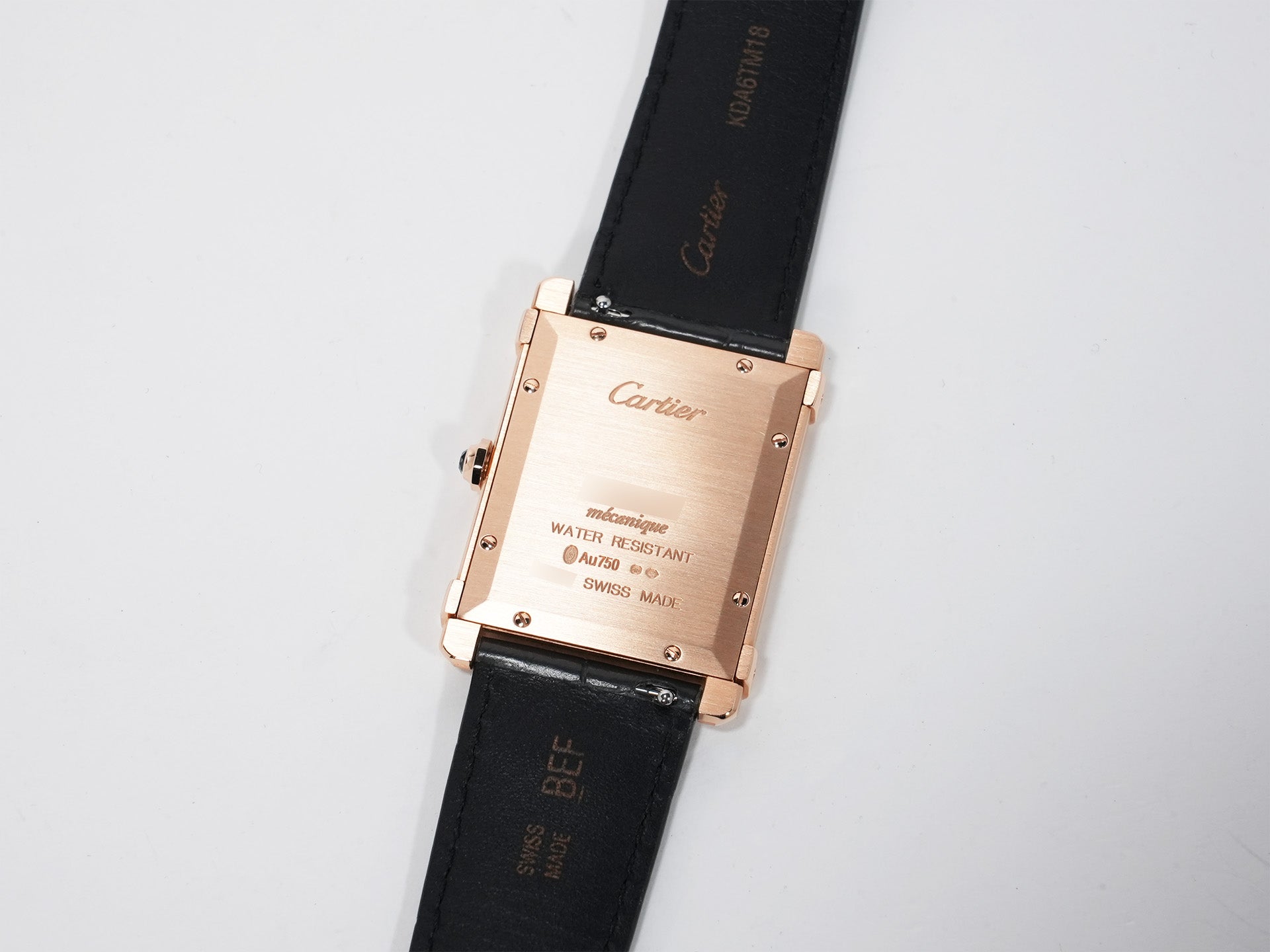Cartier Tank Chinoise LM Ref. WGTA0075 Pink Gold Gray Sunray Dial Excellent Condition 844u46gh