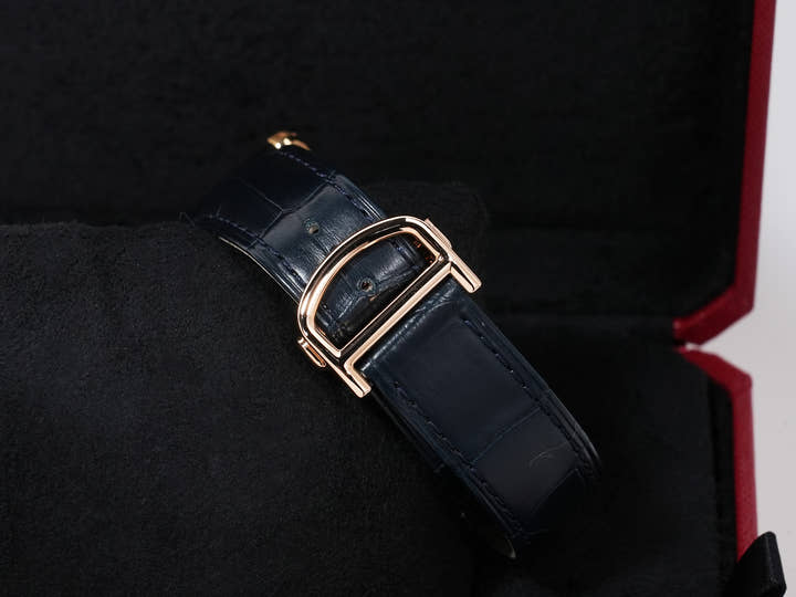 Cartier Tank Américaine LM Ref. WGTA0300 Yellow Gold Silver Dial Excellent Used Condition rjwgf29a