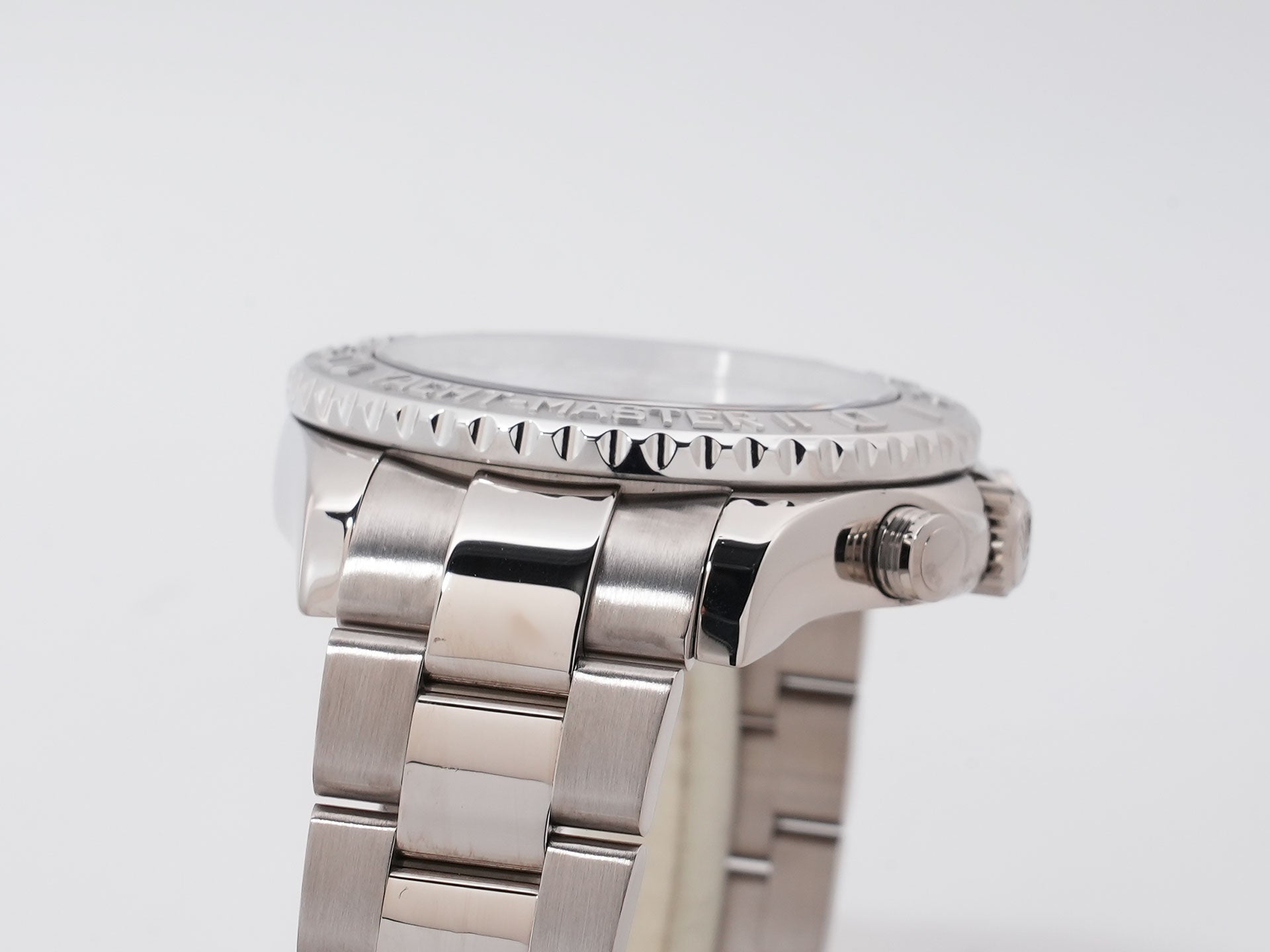 Rolex Yacht-Master II Ref.116689 White Gold White Dial Pre-Owned 73ity78h